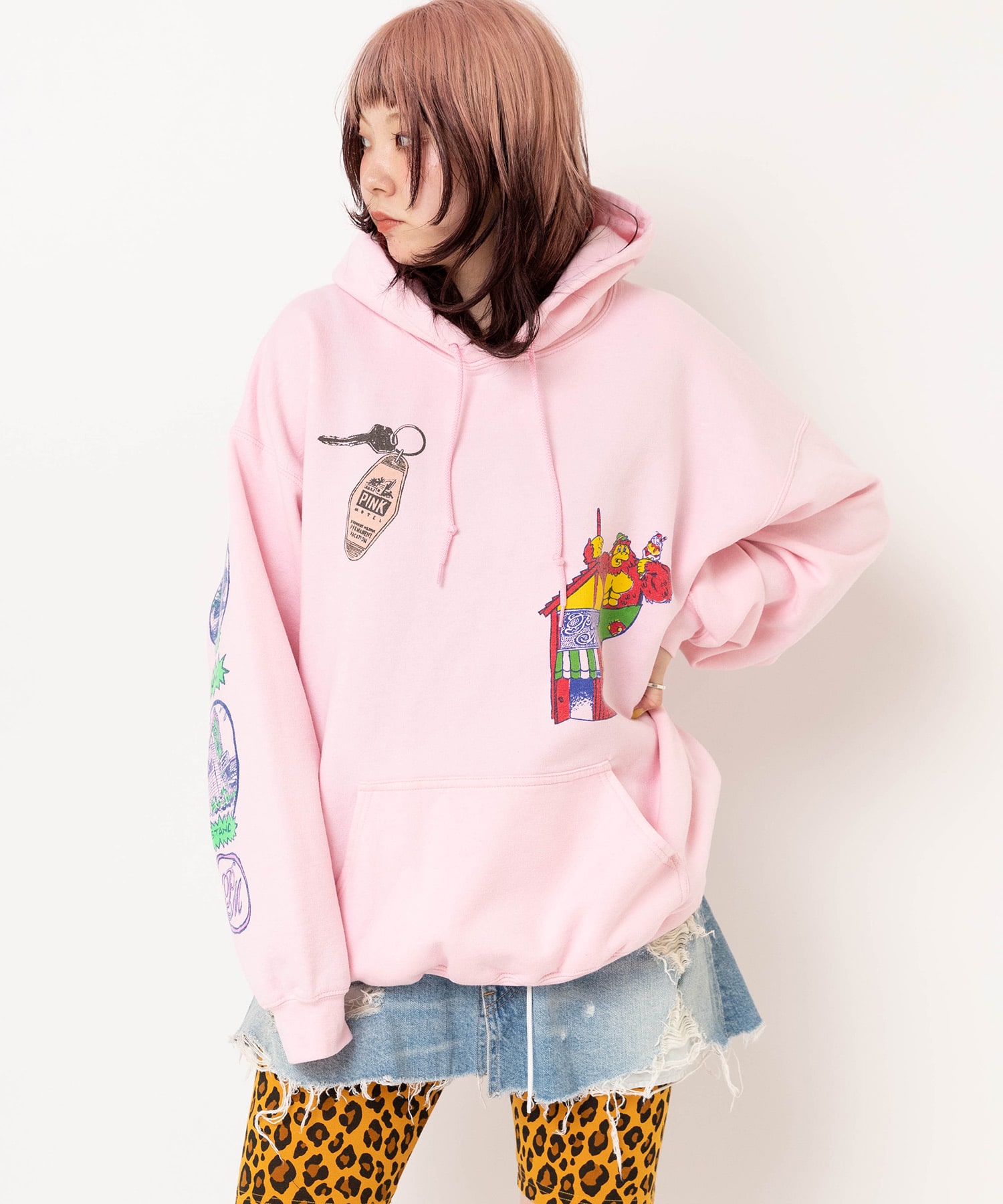 【PINK MOTEL】M2612 PM ジャンクスタンドパーカー