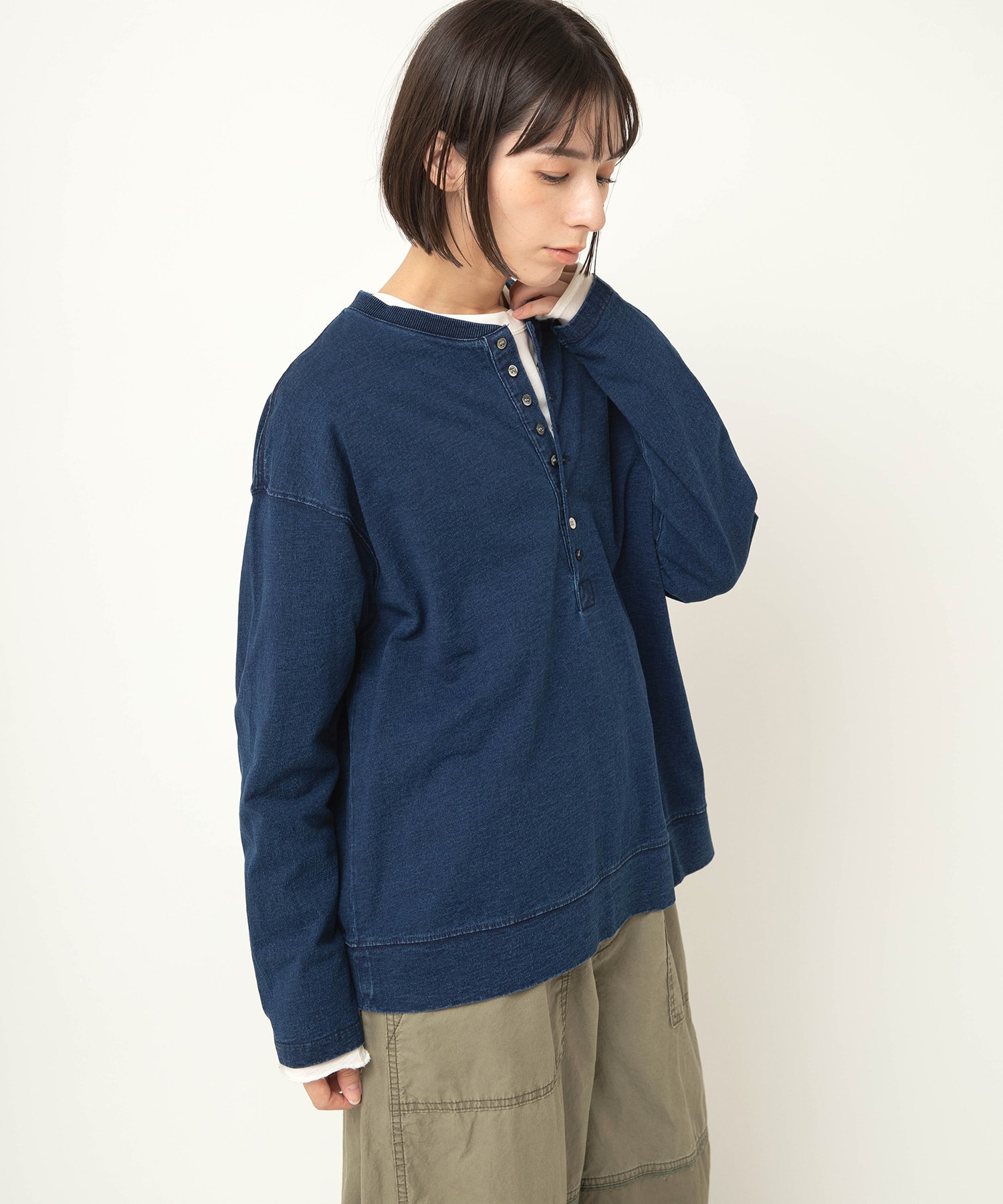 M2613 インディゴヘンリーT