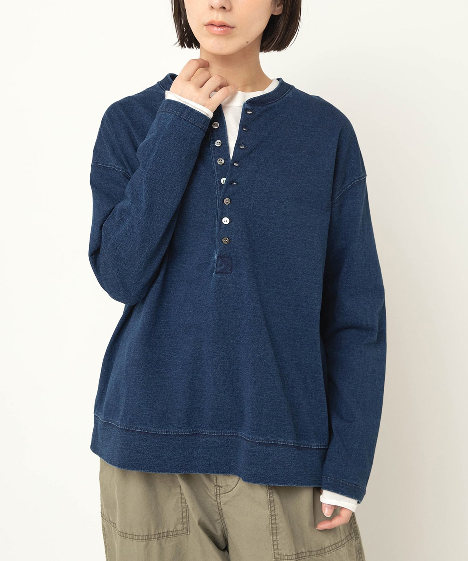 M2613 インディゴヘンリーT