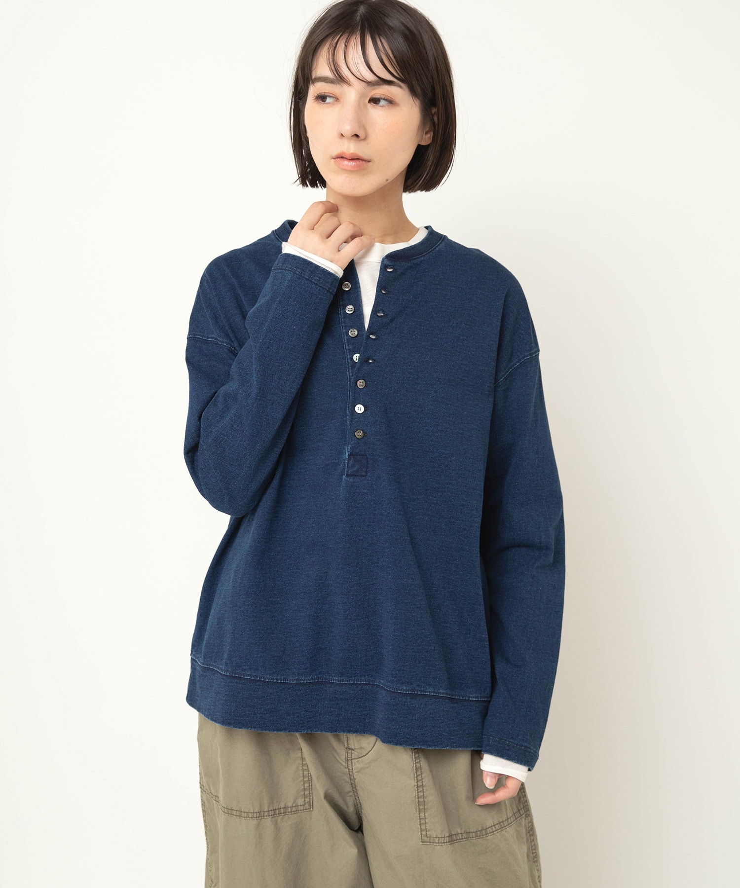 M2613 インディゴヘンリーT