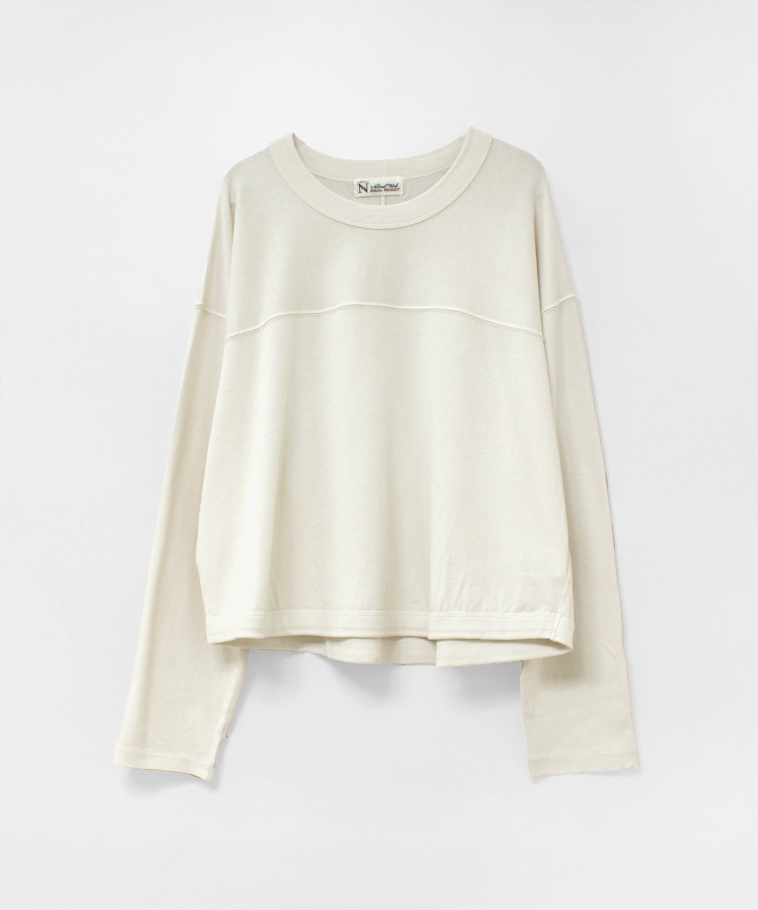 M2616 ピグメントダイリサイクル天竺ロンT