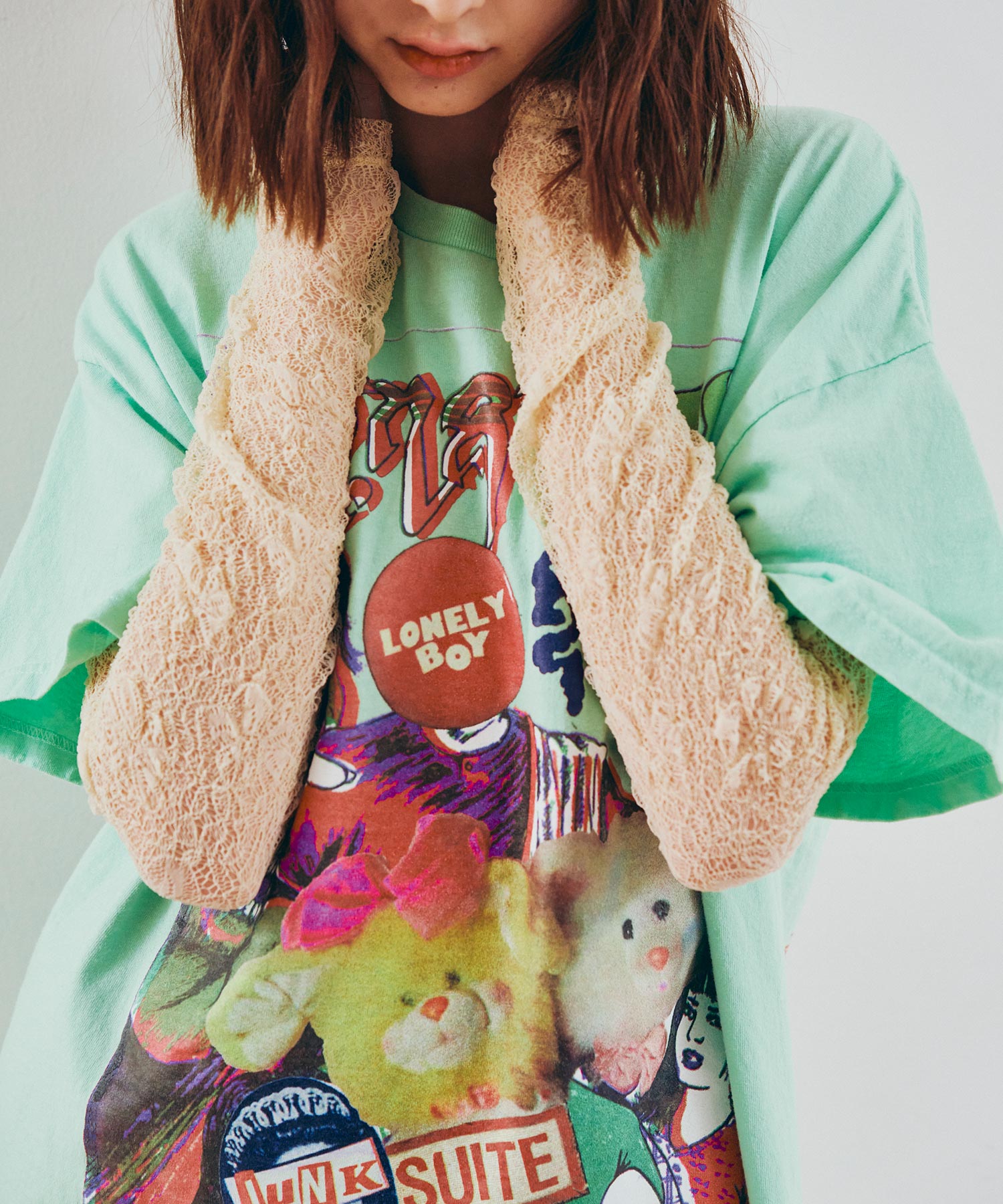 M2623 チュールメッシュタンクロンＴ