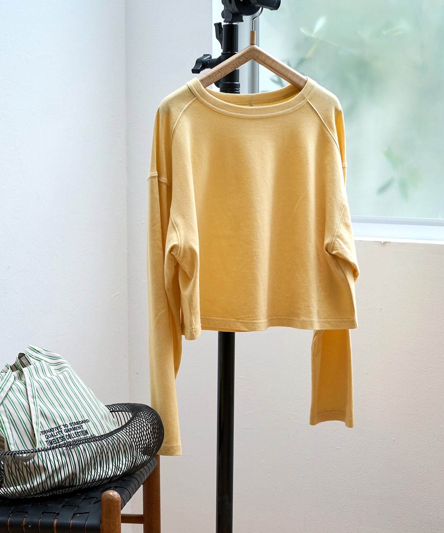 M2628 HEMP COTTONワイドスリーブTee