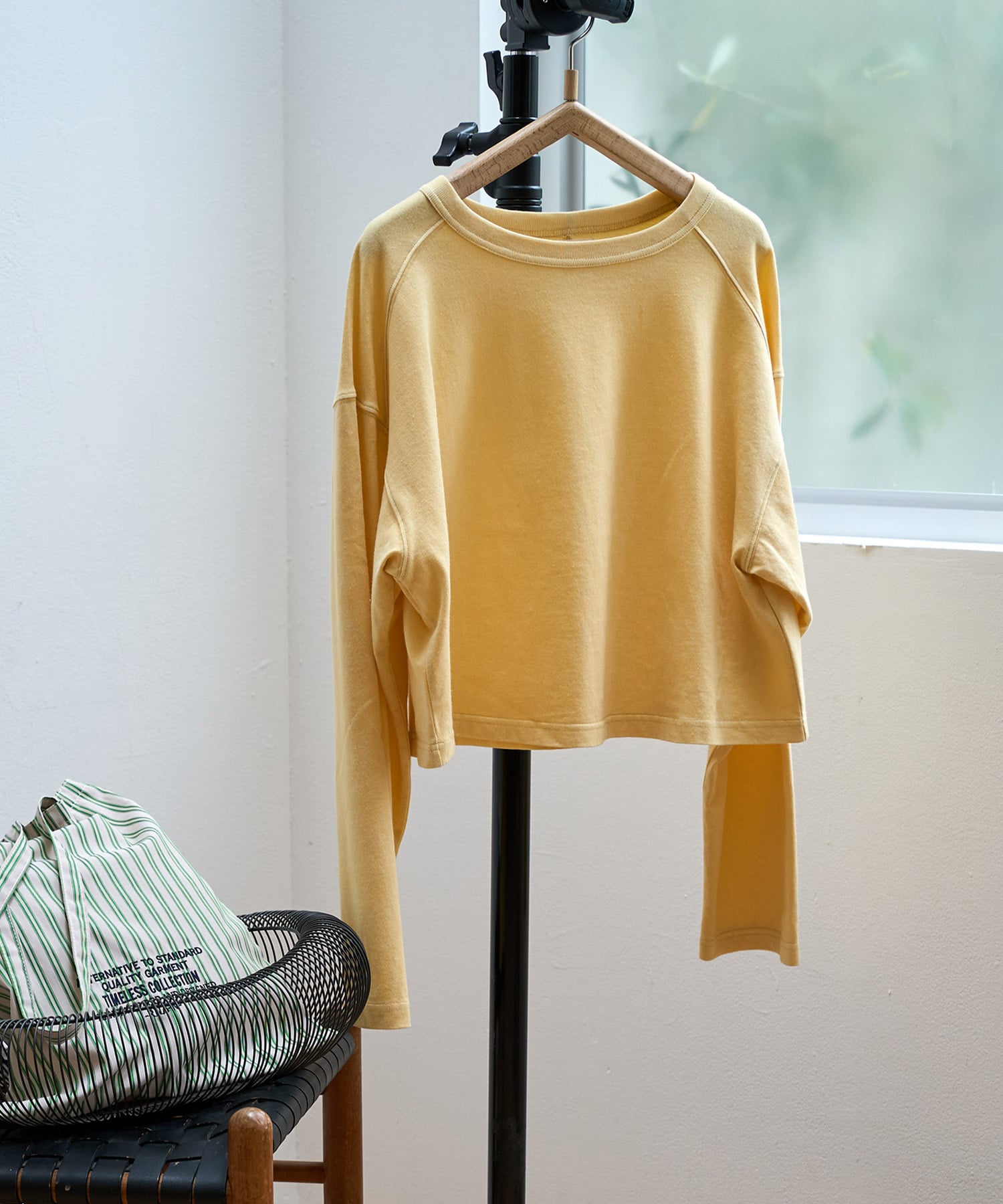 【3月下旬納期】M2628 HEMP COTTONワイドスリーブTee