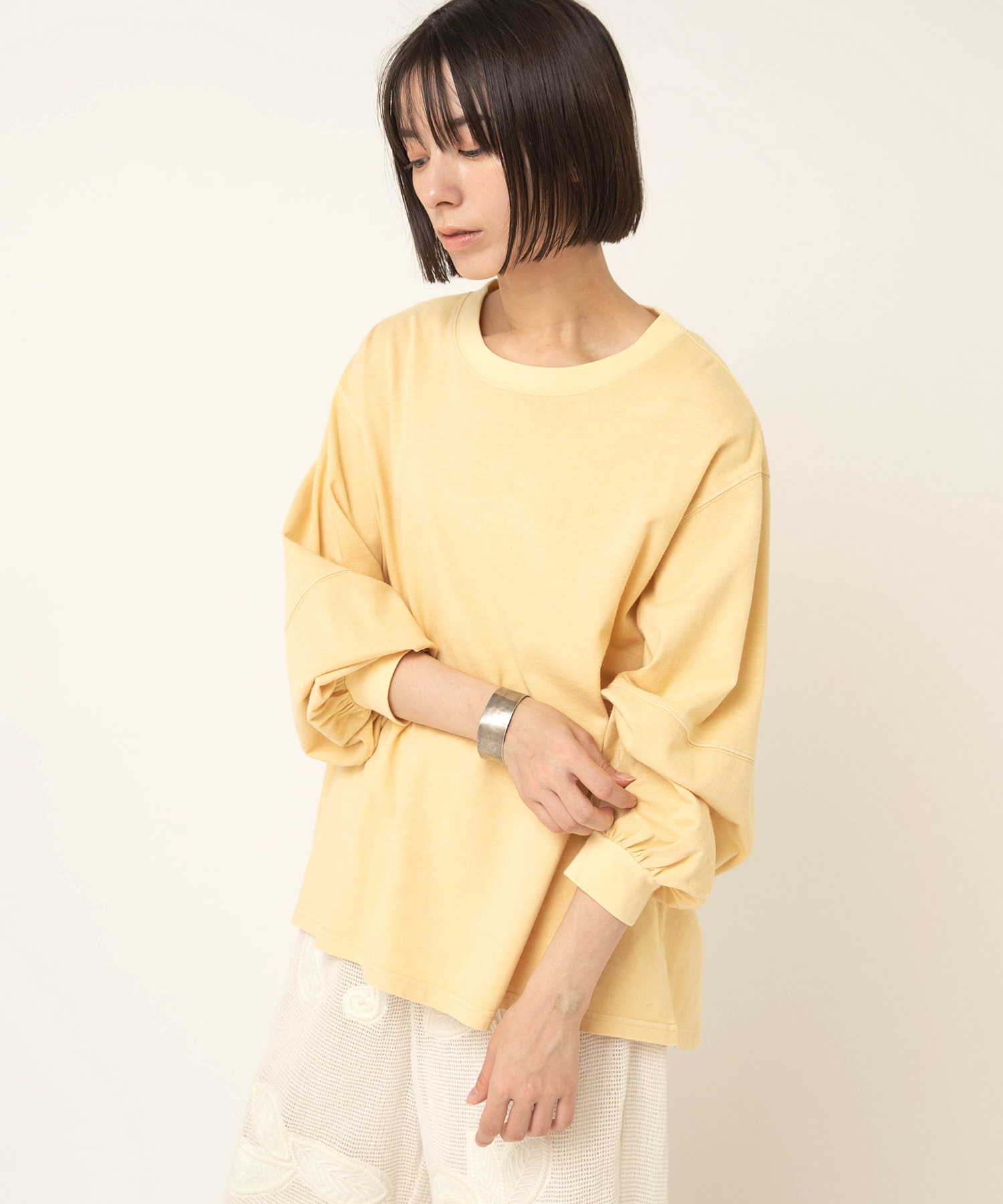 M2629 HEMP COTTONプルオーバー