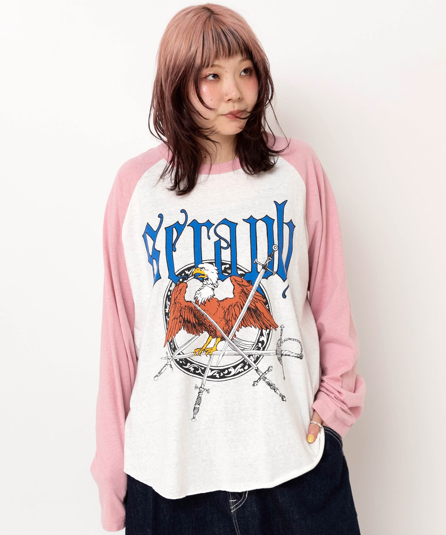 【3月中旬納期】M2637 SERAPHラグランロンT