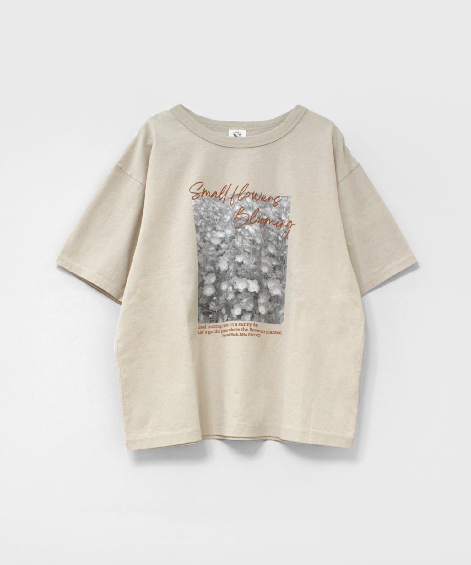 M2648 small flower フォトT