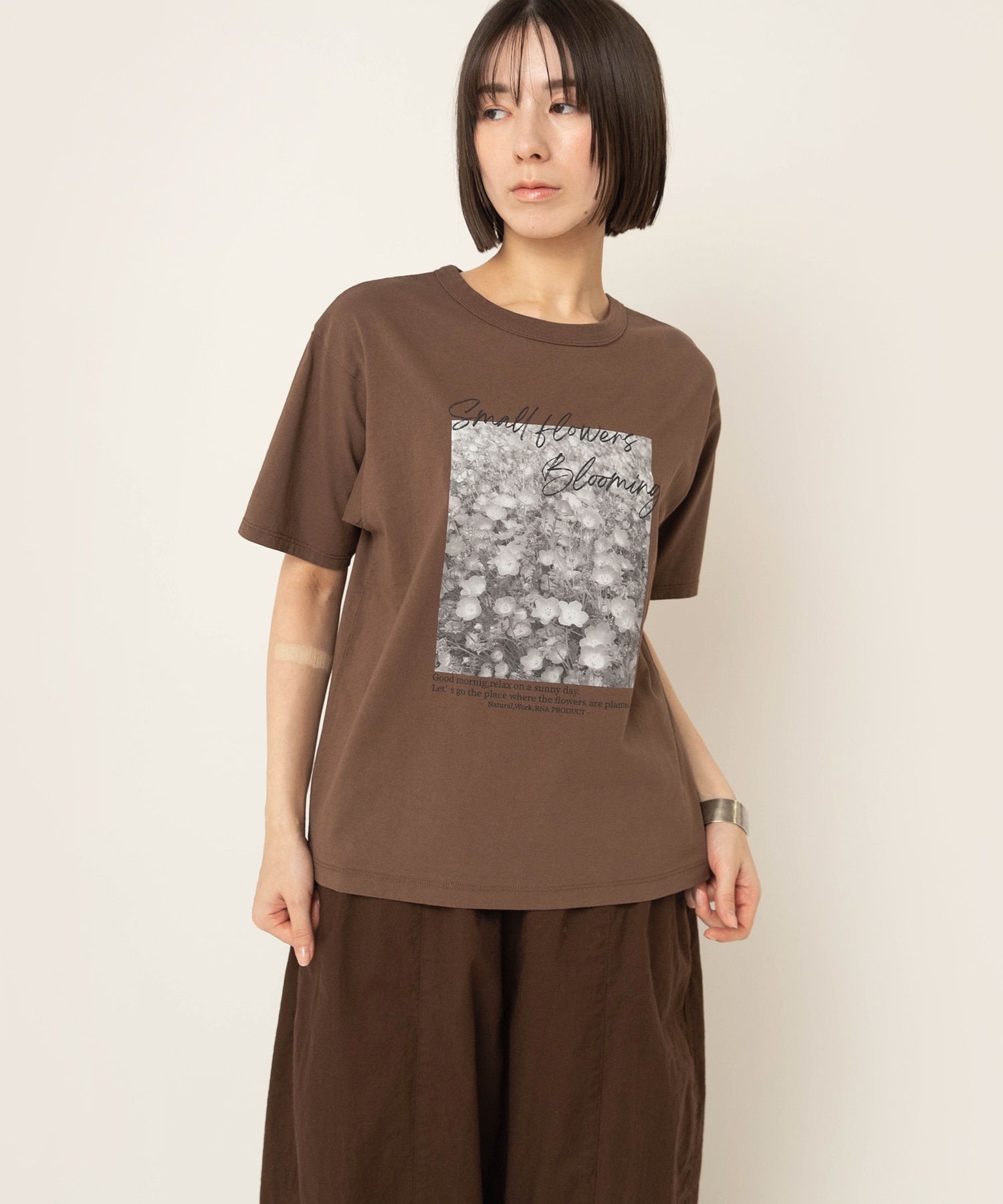 【5月上旬納期】M2648 small flower フォトT