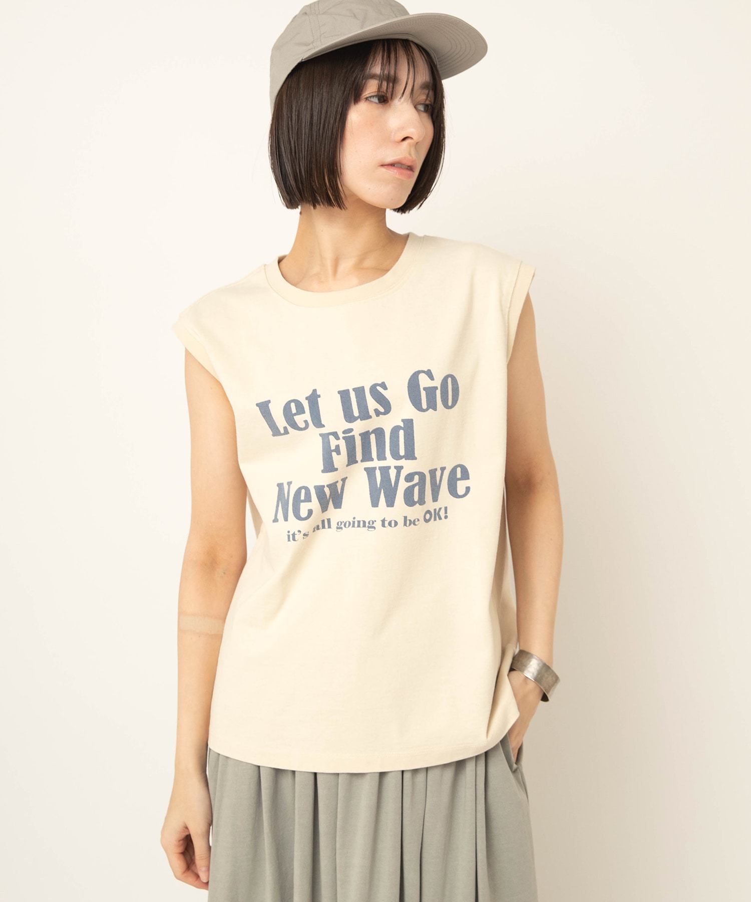 M2656 Let us Goヘビーウェイトノースリ