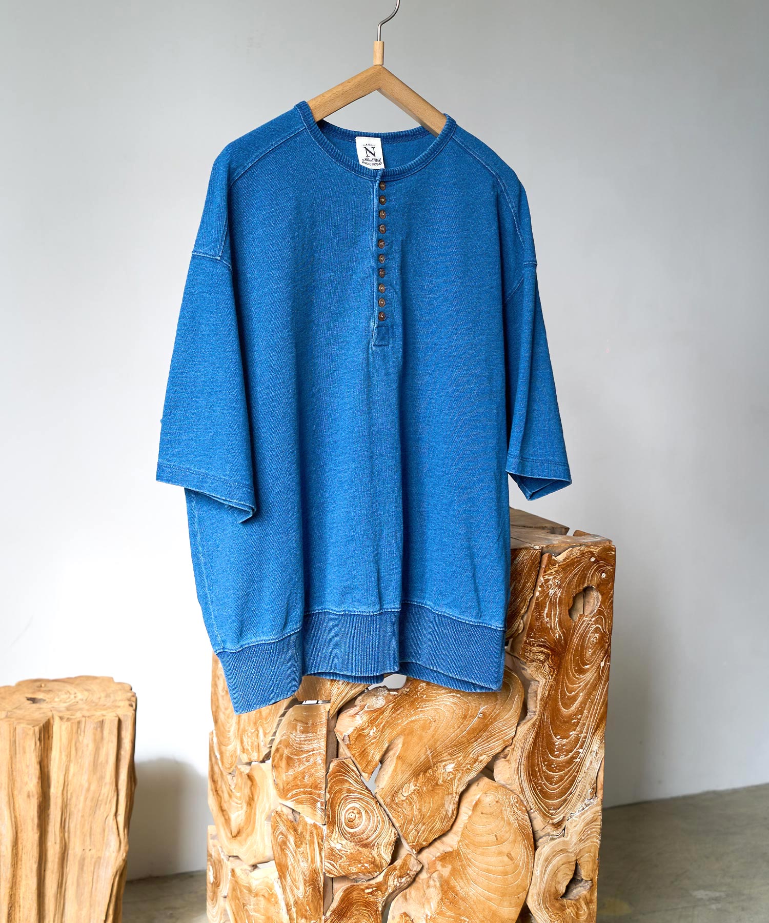 【5月上旬納期】M2671 インディゴヘンリーＴ