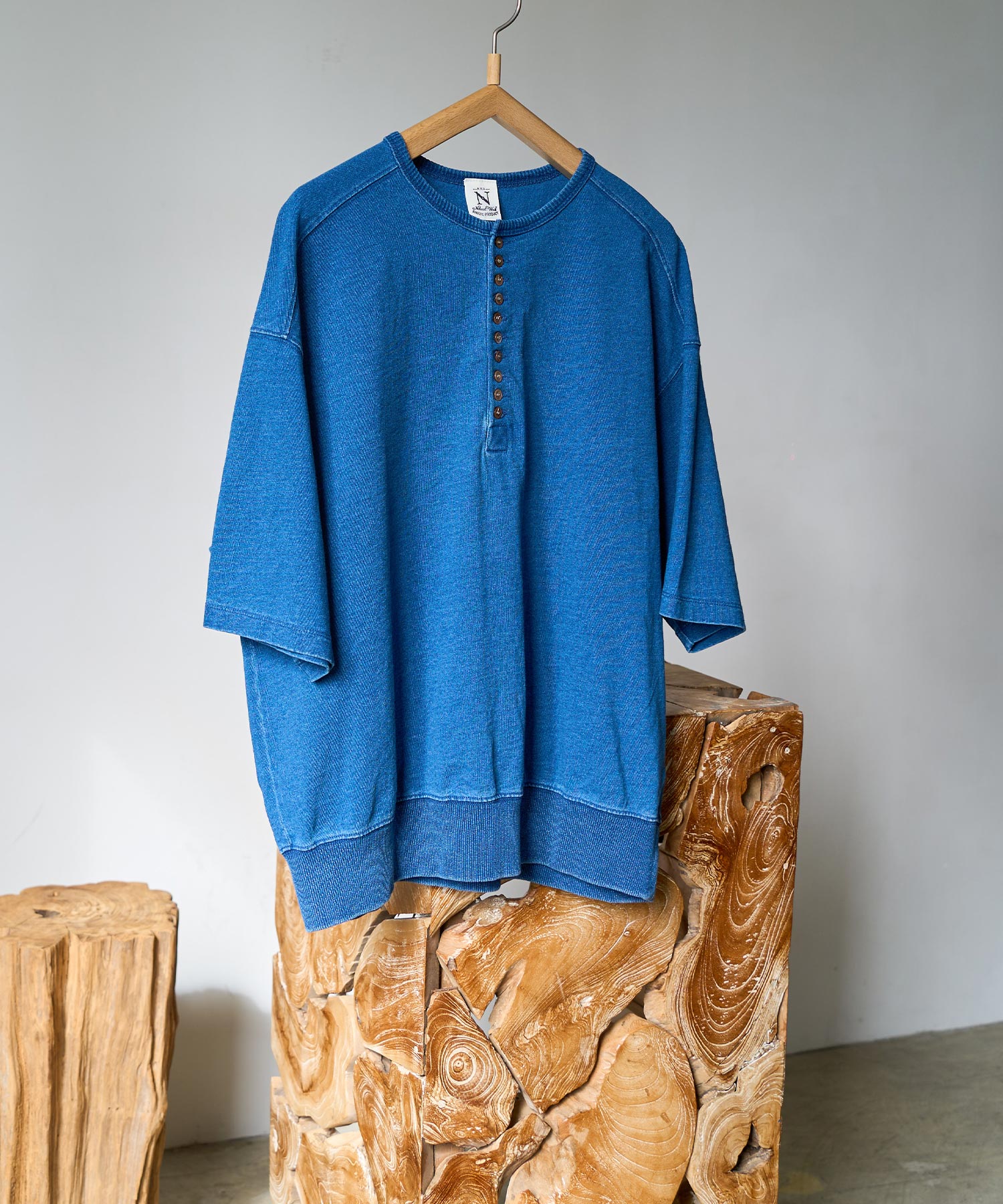 【5月上旬納期】M2671 インディゴヘンリーＴ