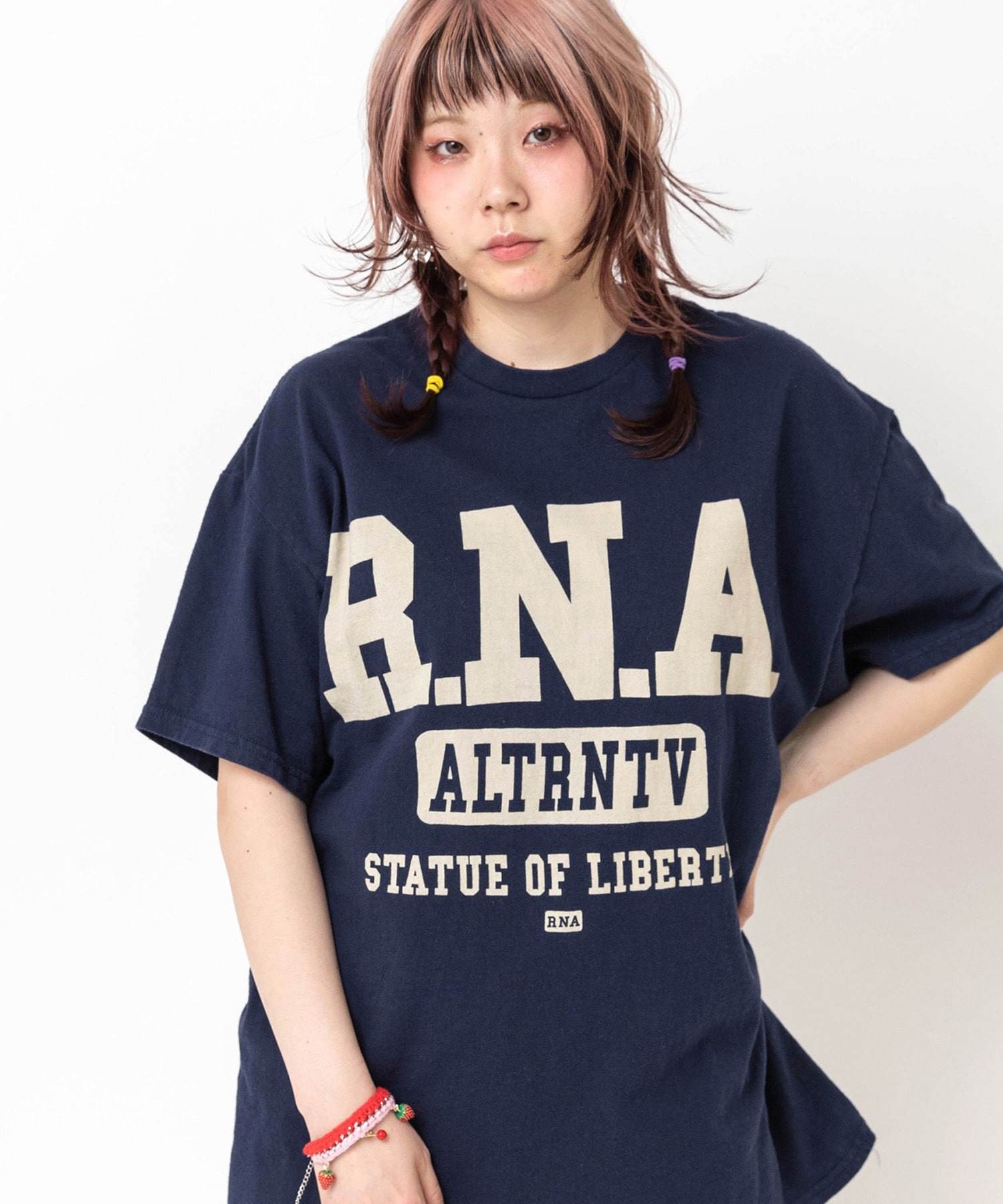 【5月上旬納期】M2678 RNAロゴプリント TEE