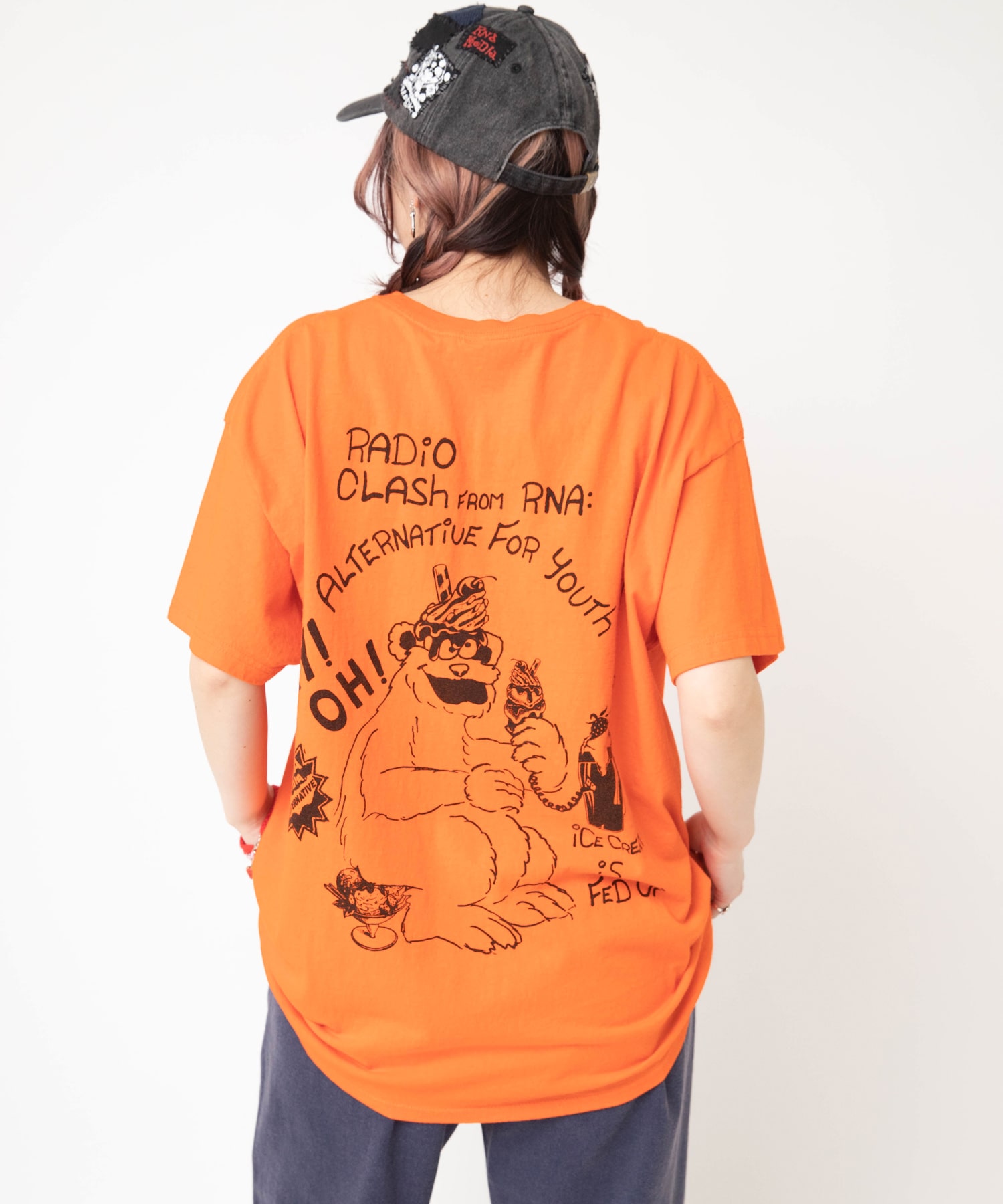 【5月上旬納期】M2678 RNAロゴプリント TEE