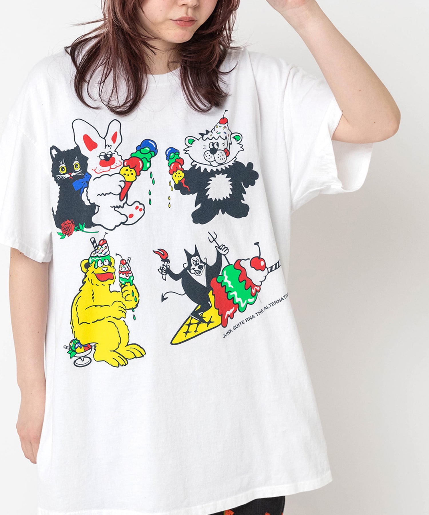【5月上旬納期】M2679 アイスモンスタープリント TEE