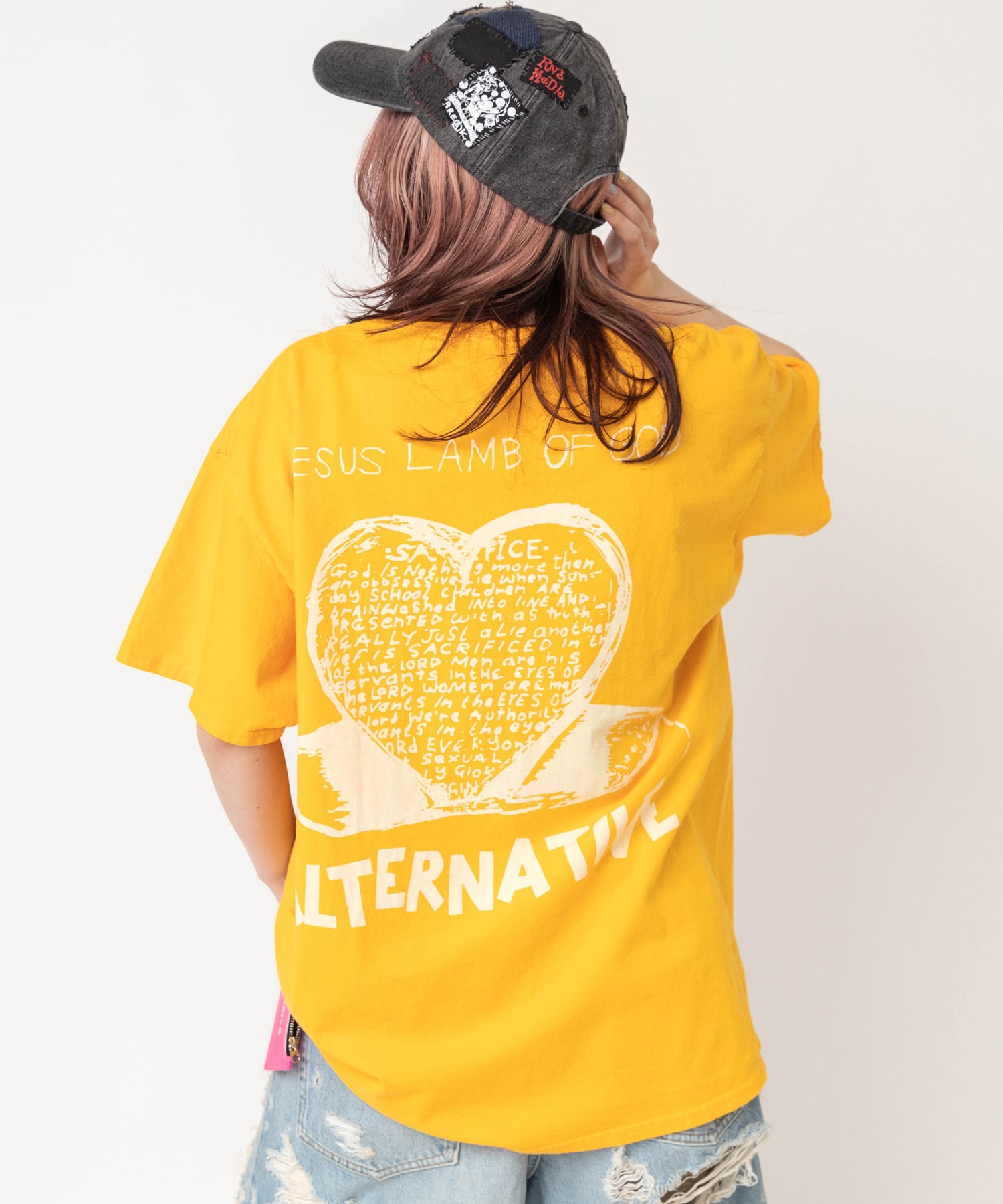 M2684 シーププリントTEE