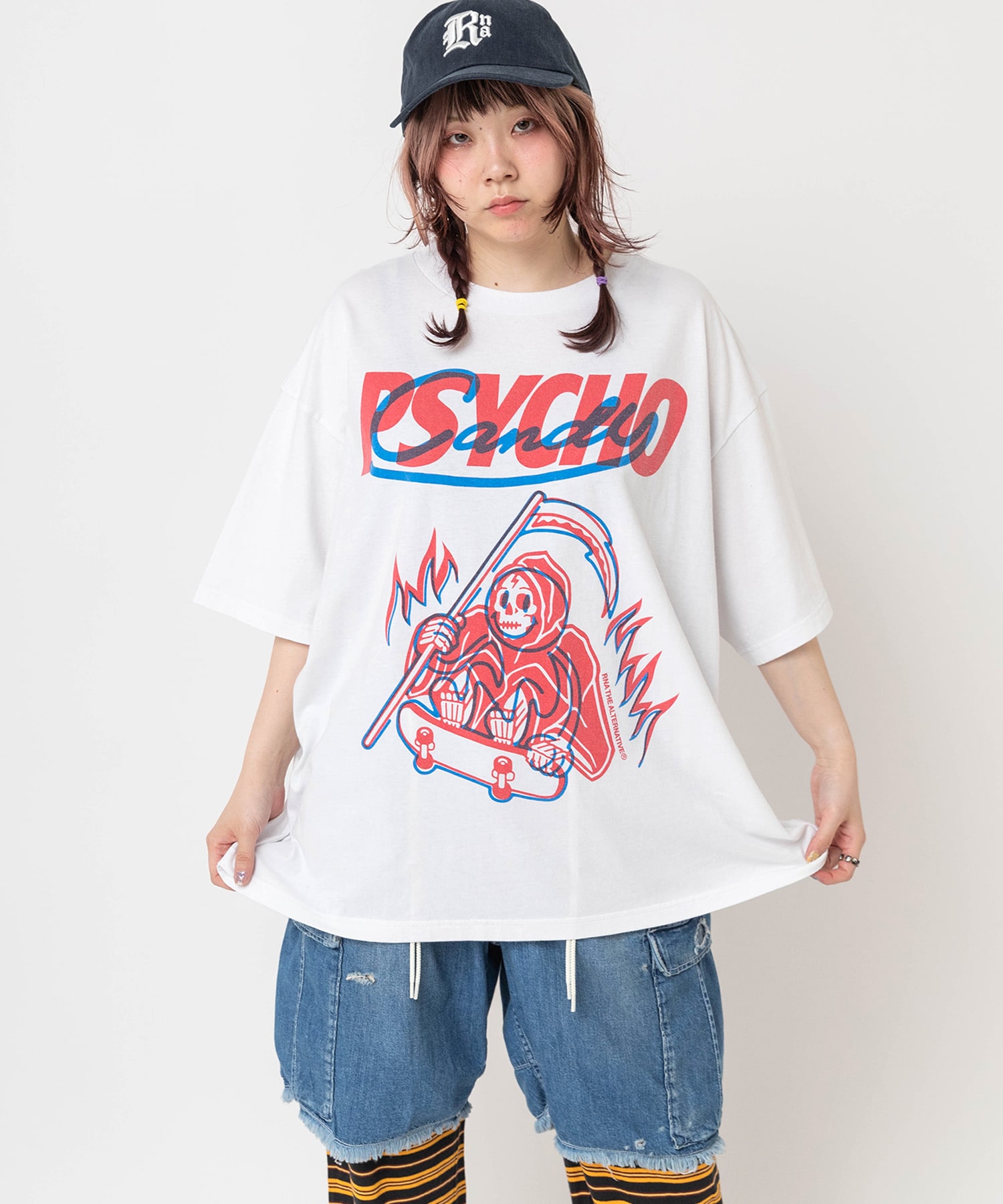 【5月上旬納期】M2686 OVERLAP SKATER BIG T