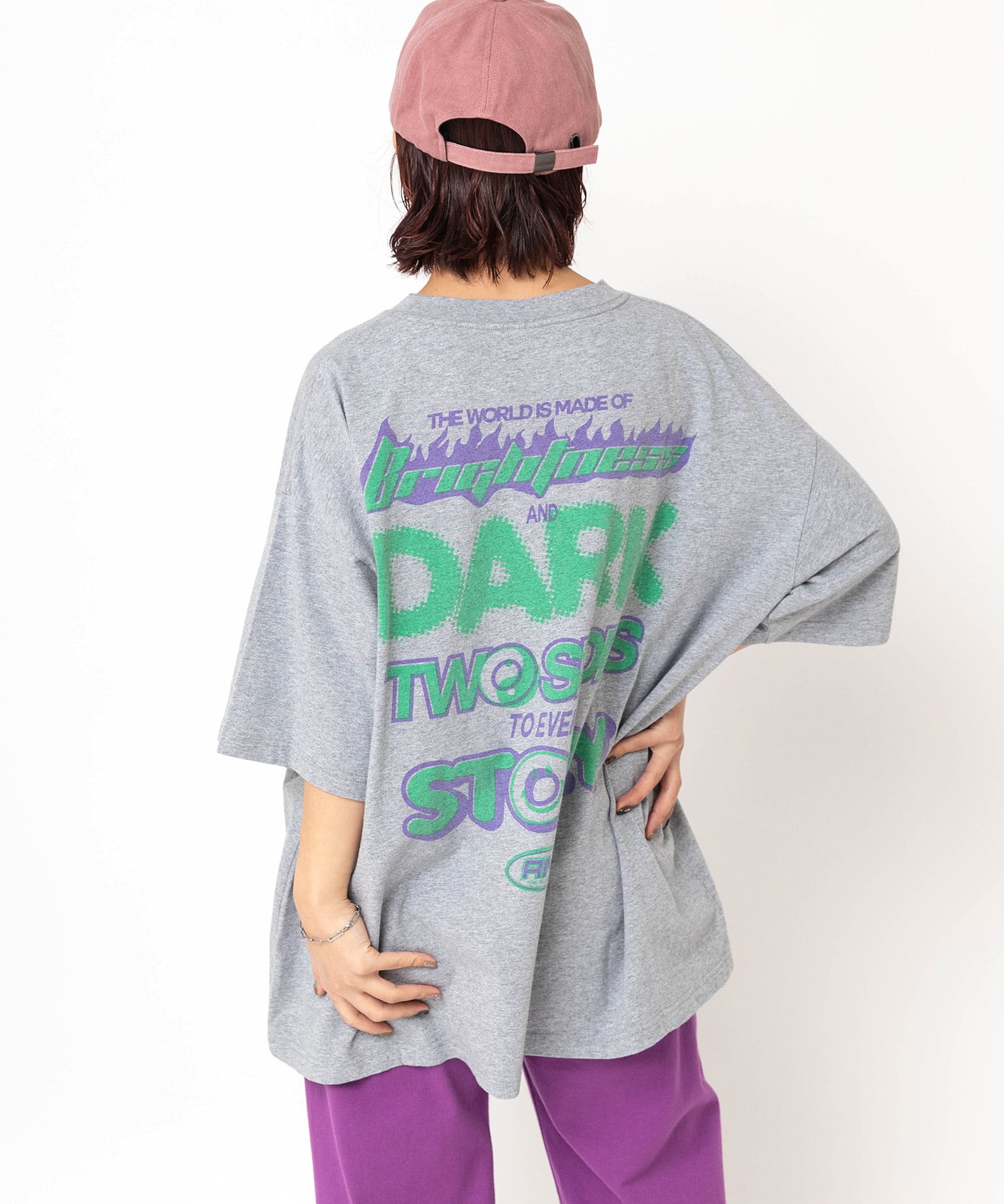 【5月上旬納期】M2686 OVERLAP SKATER BIG T