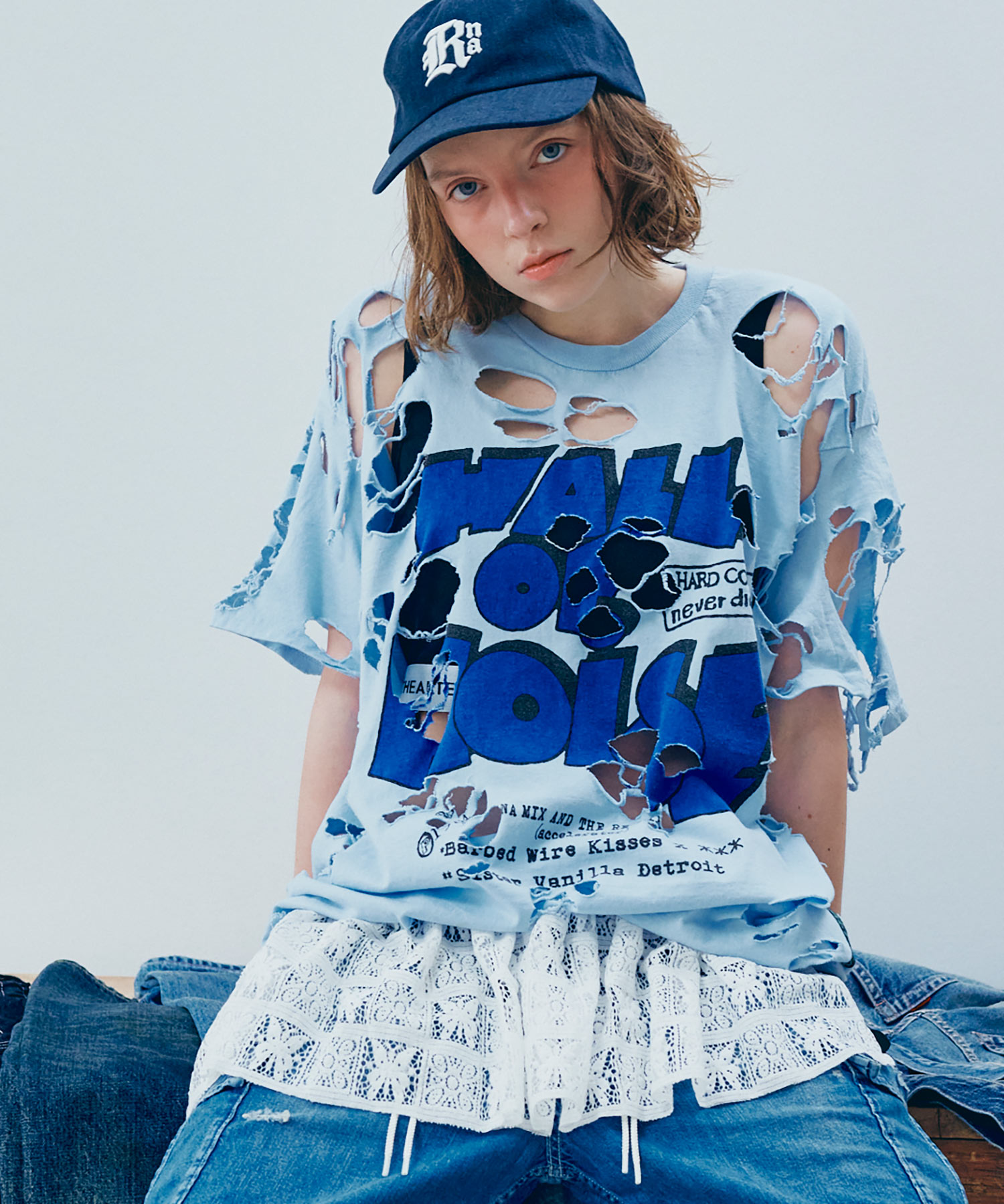 M2689 ハードクラッシュTEE