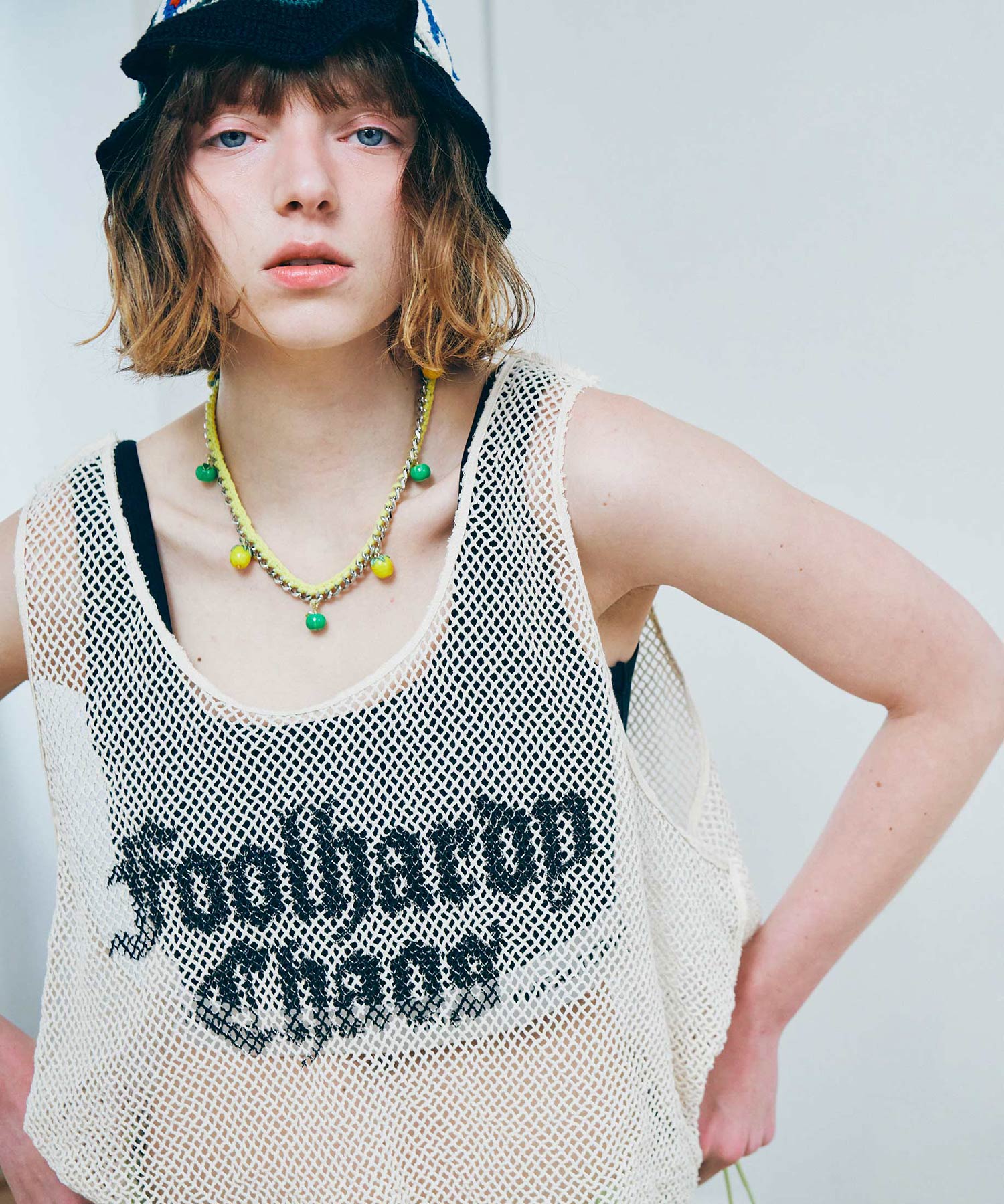 【5月上旬納期】M2693 コットンメッシュタンク