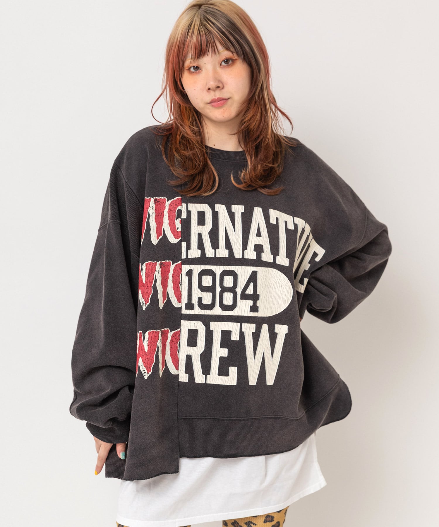 【9月下旬納期】M2755 リメイクBIGプルオーバー