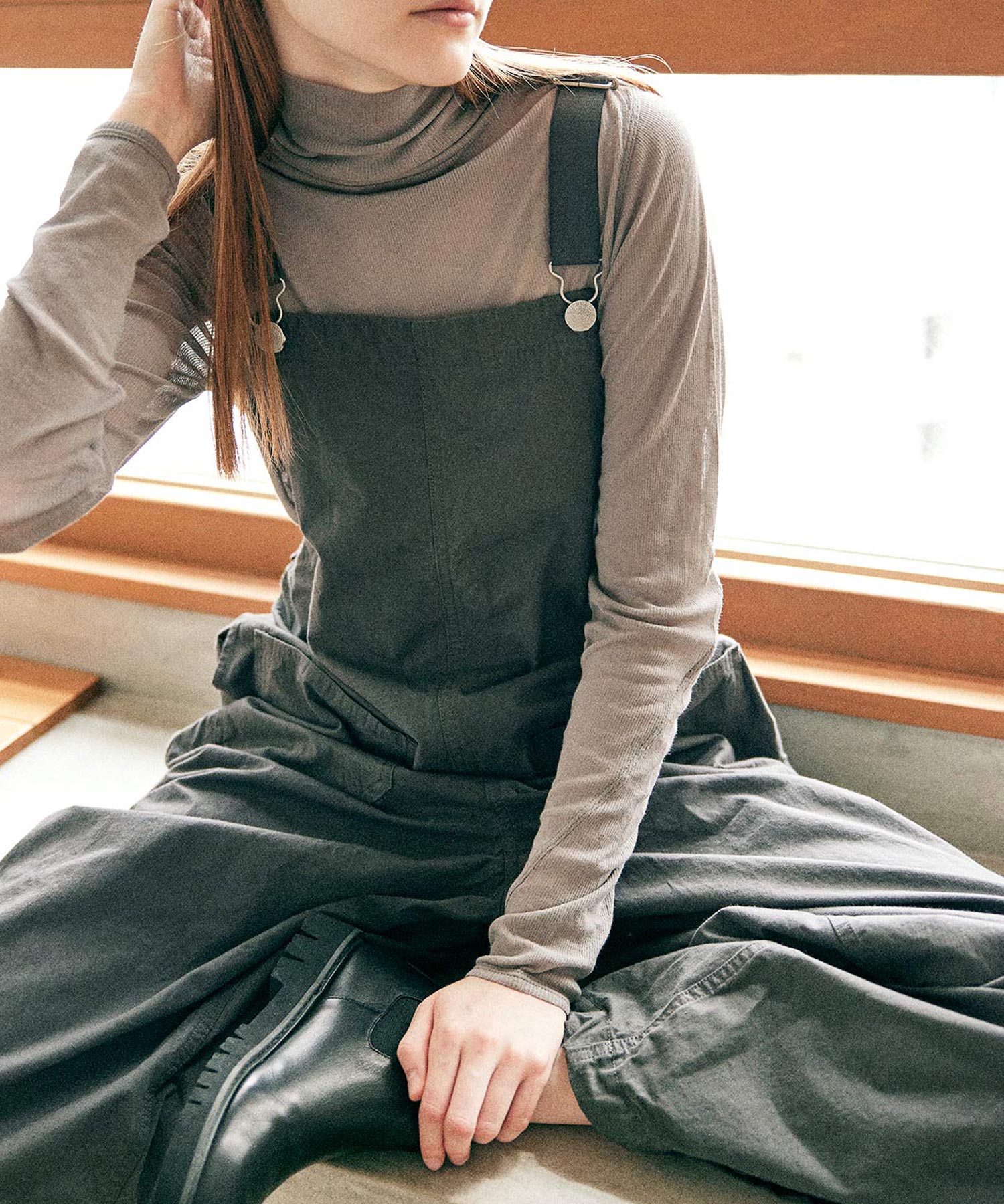 O0727 コンパクトウェザーオーバーオール