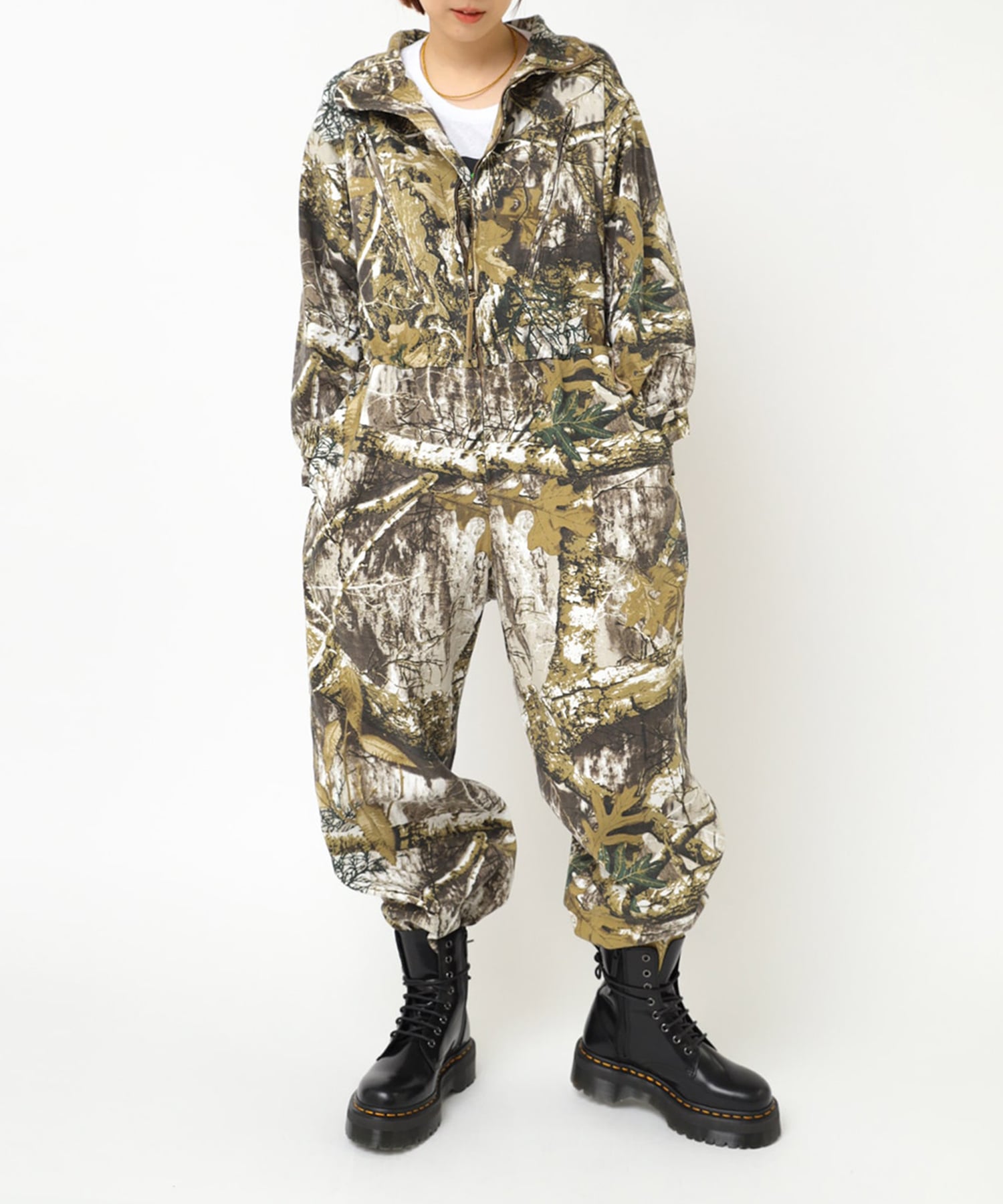 O0742 ミリタリーオールインワン