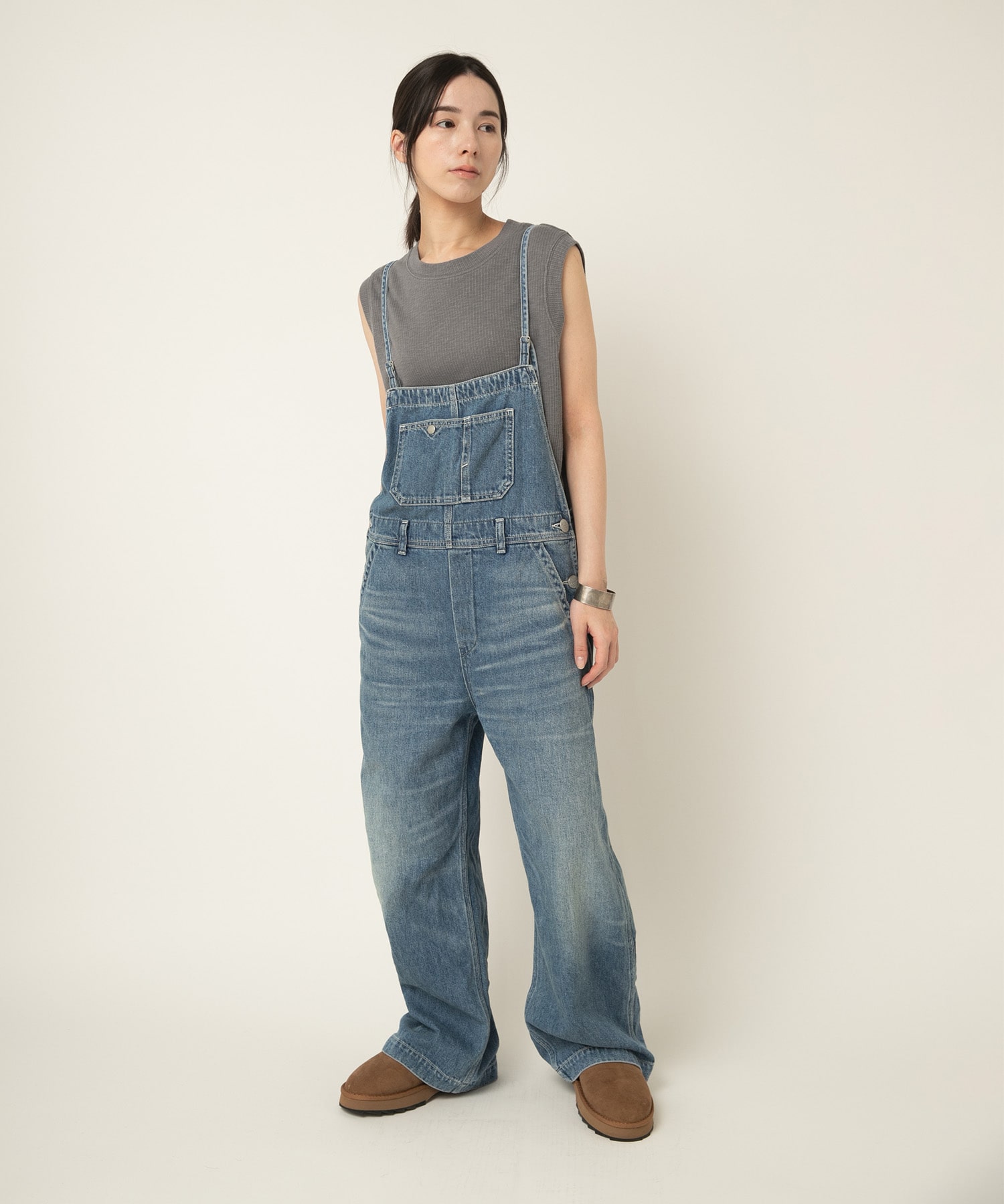 O0745 THIN STRAP OVERALLS