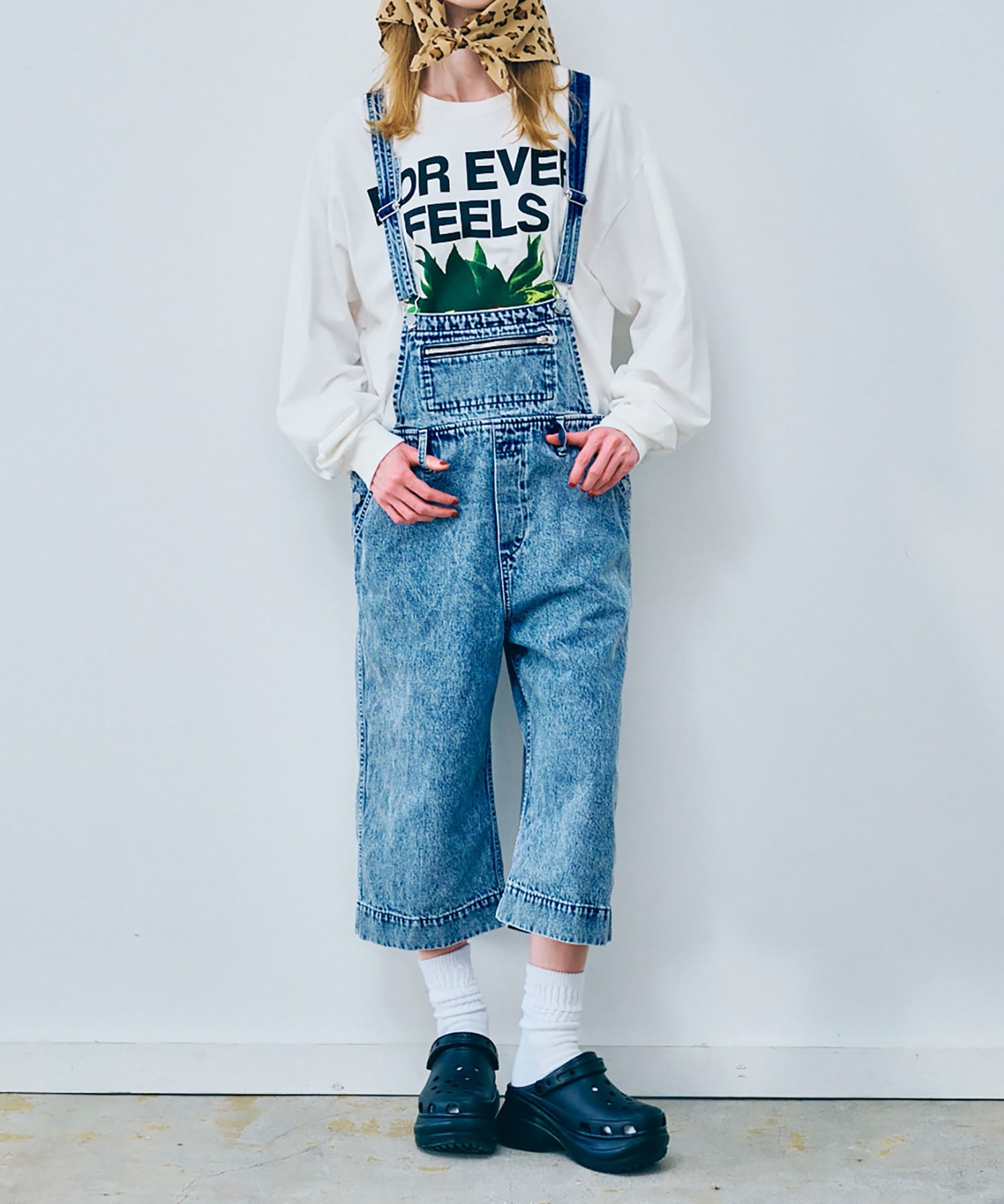 O0746 カットレングスオーバーオール