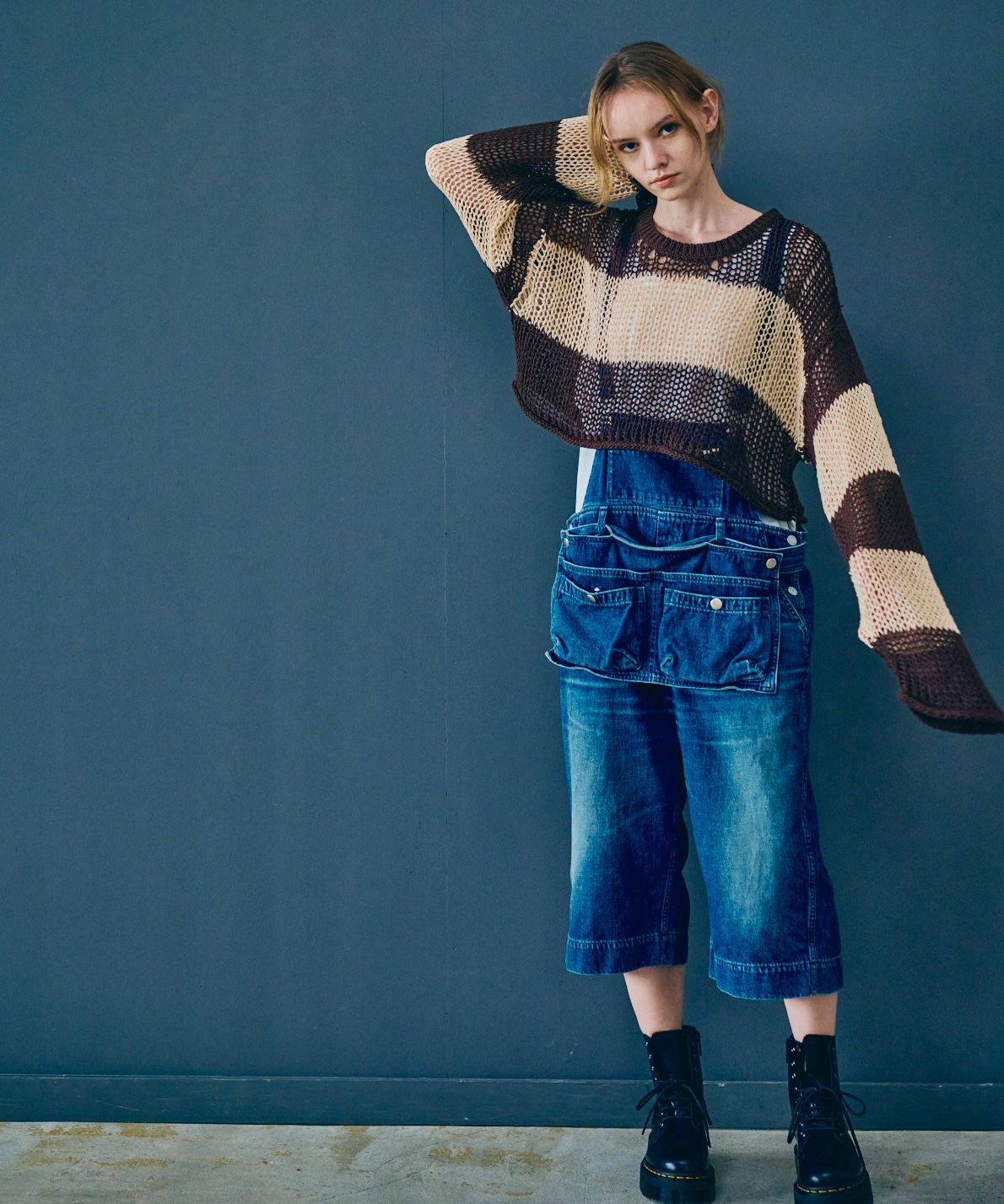 O0746 カットレングスオーバーオール