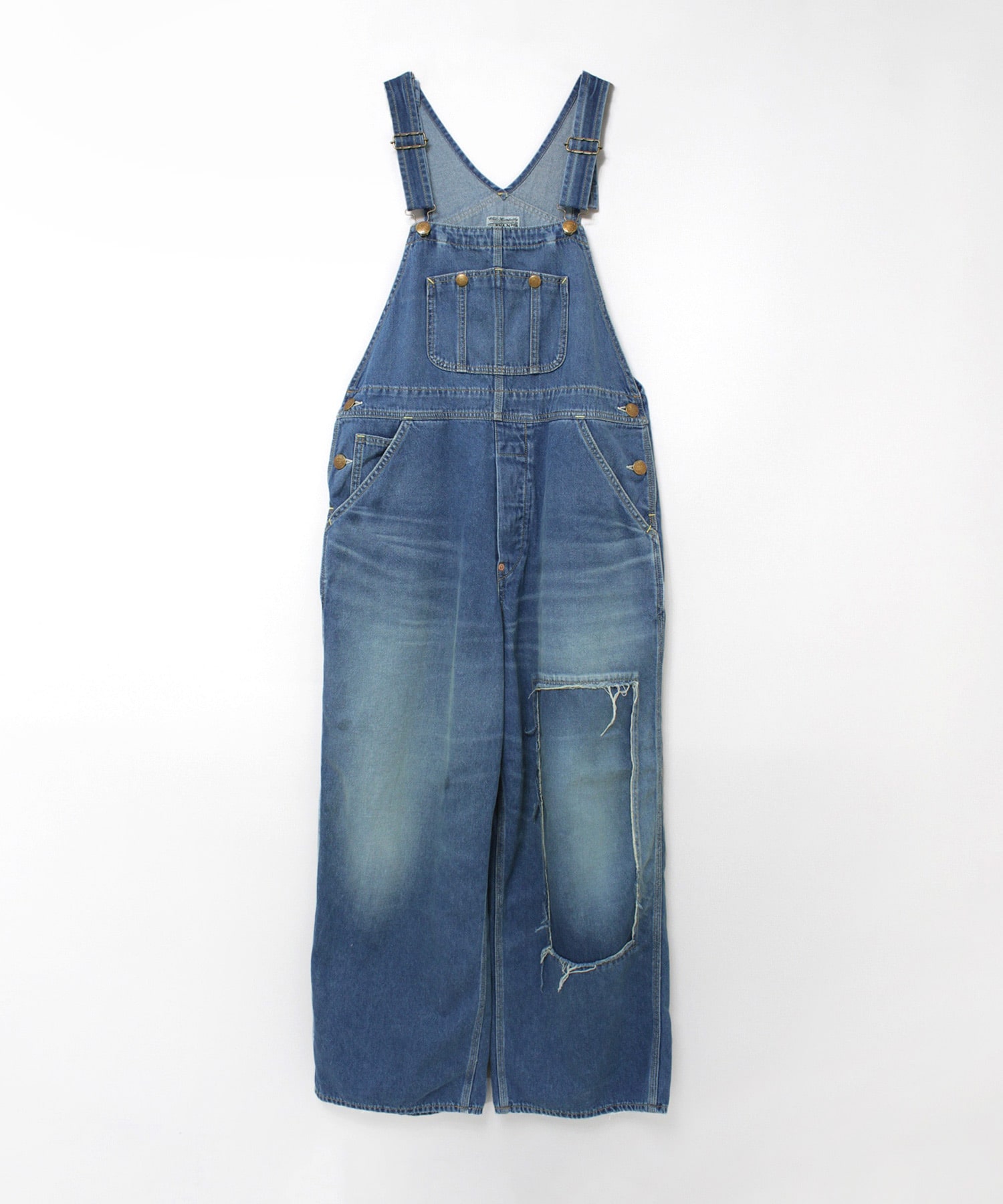 O0750 オーセンティックデニムオーバーオール