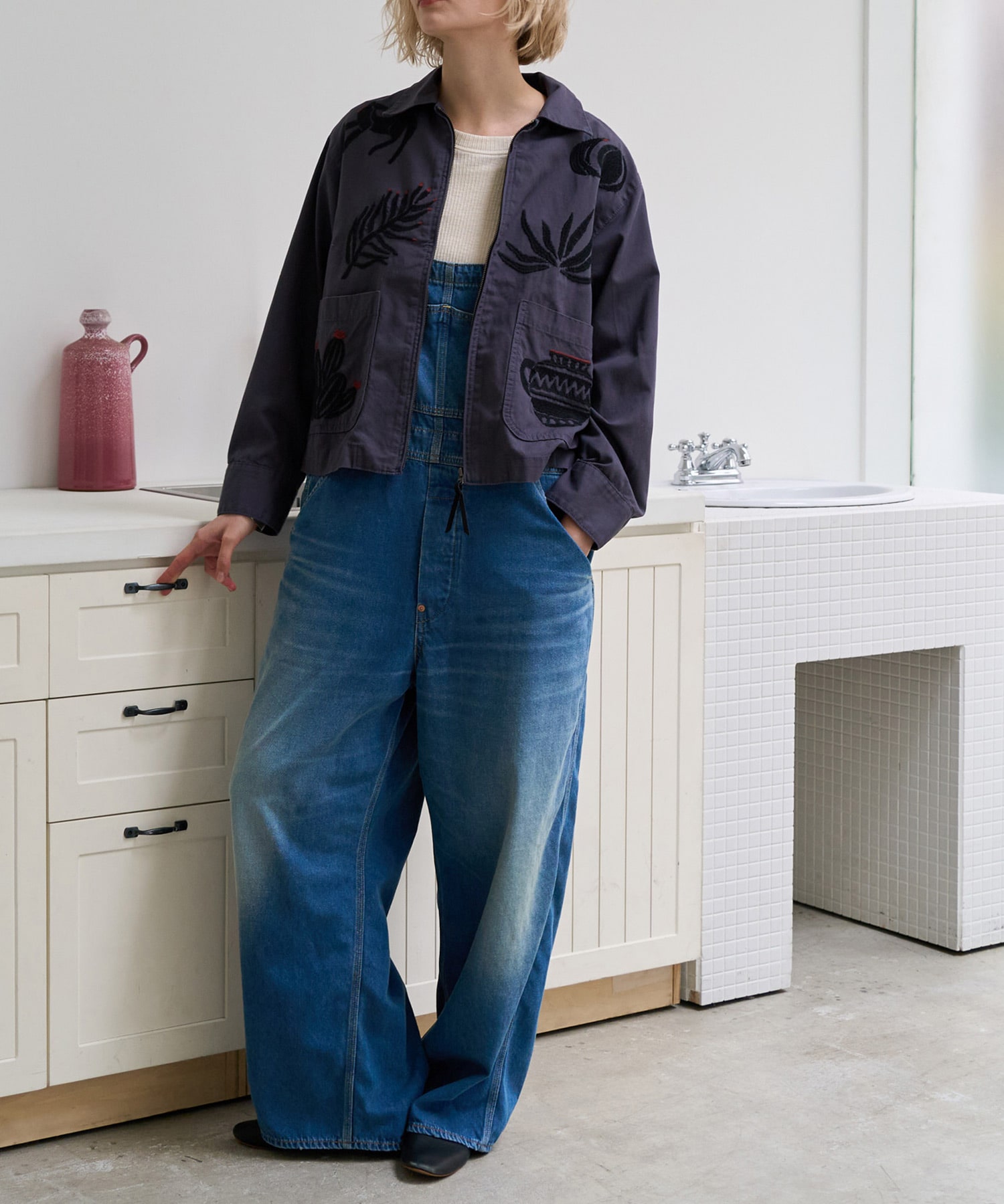 O0750 オーセンティックデニムオーバーオール