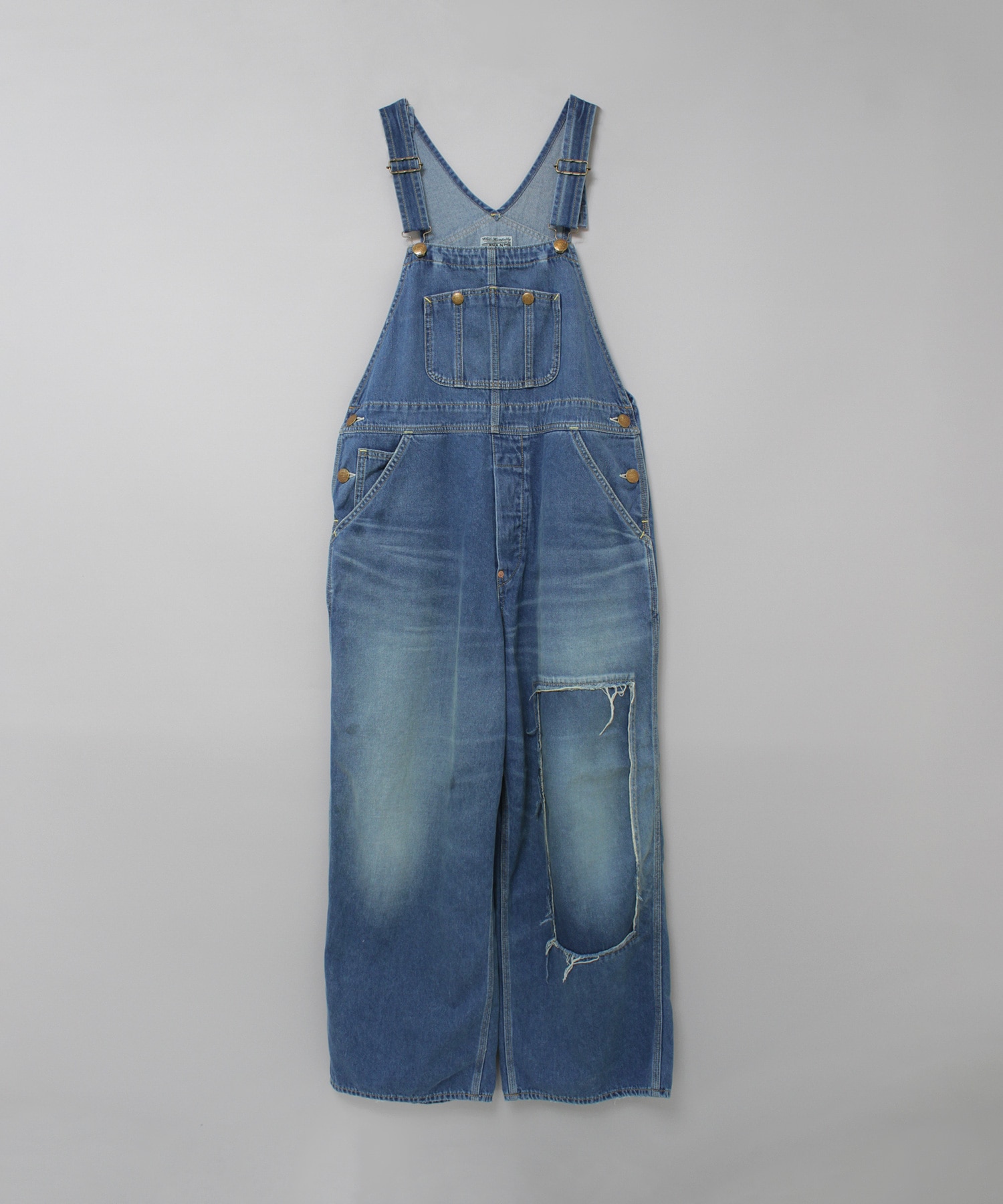 O0750 オーセンティックデニムオーバーオール