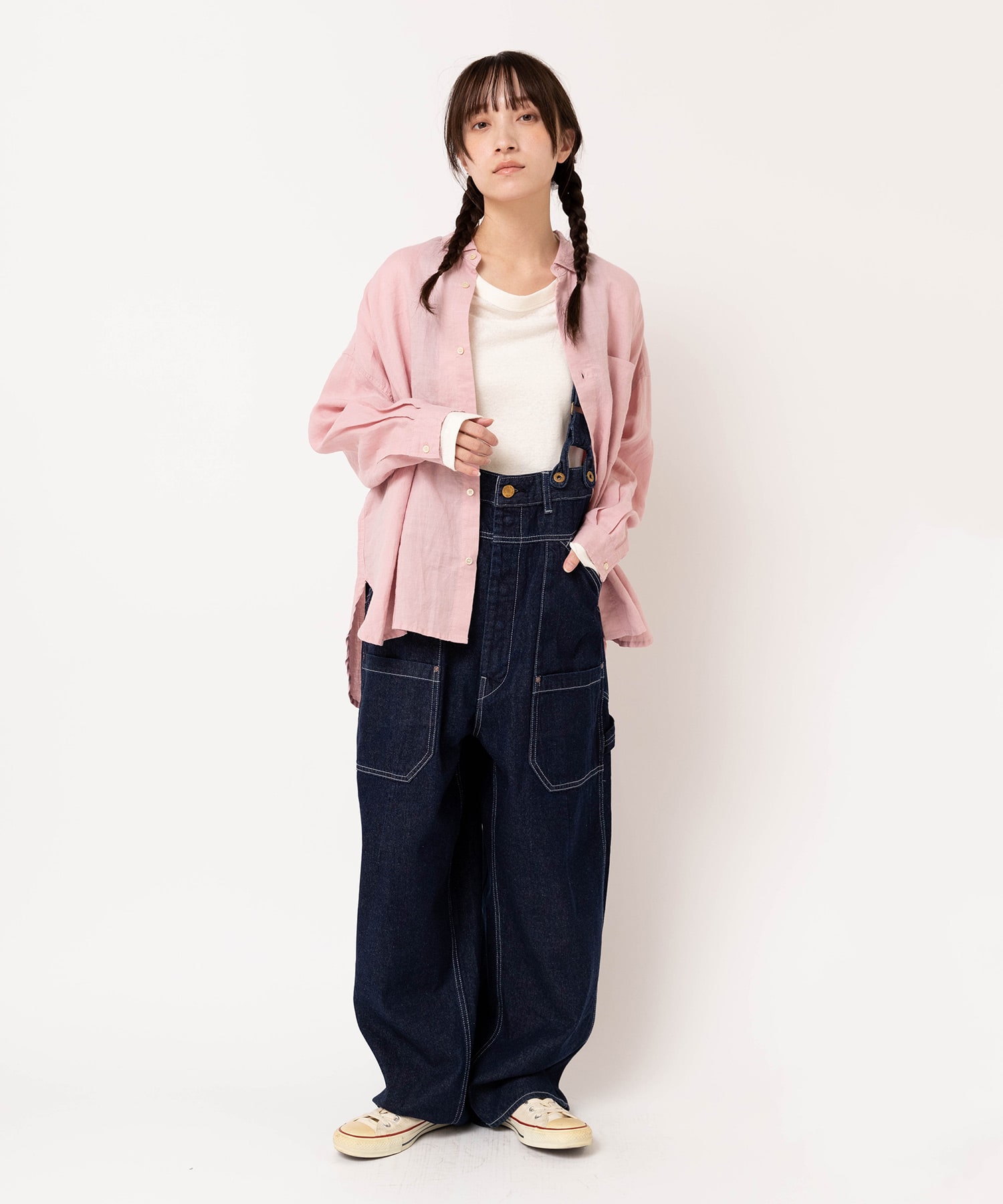 O0751 サスペンダーマルシェパンツ