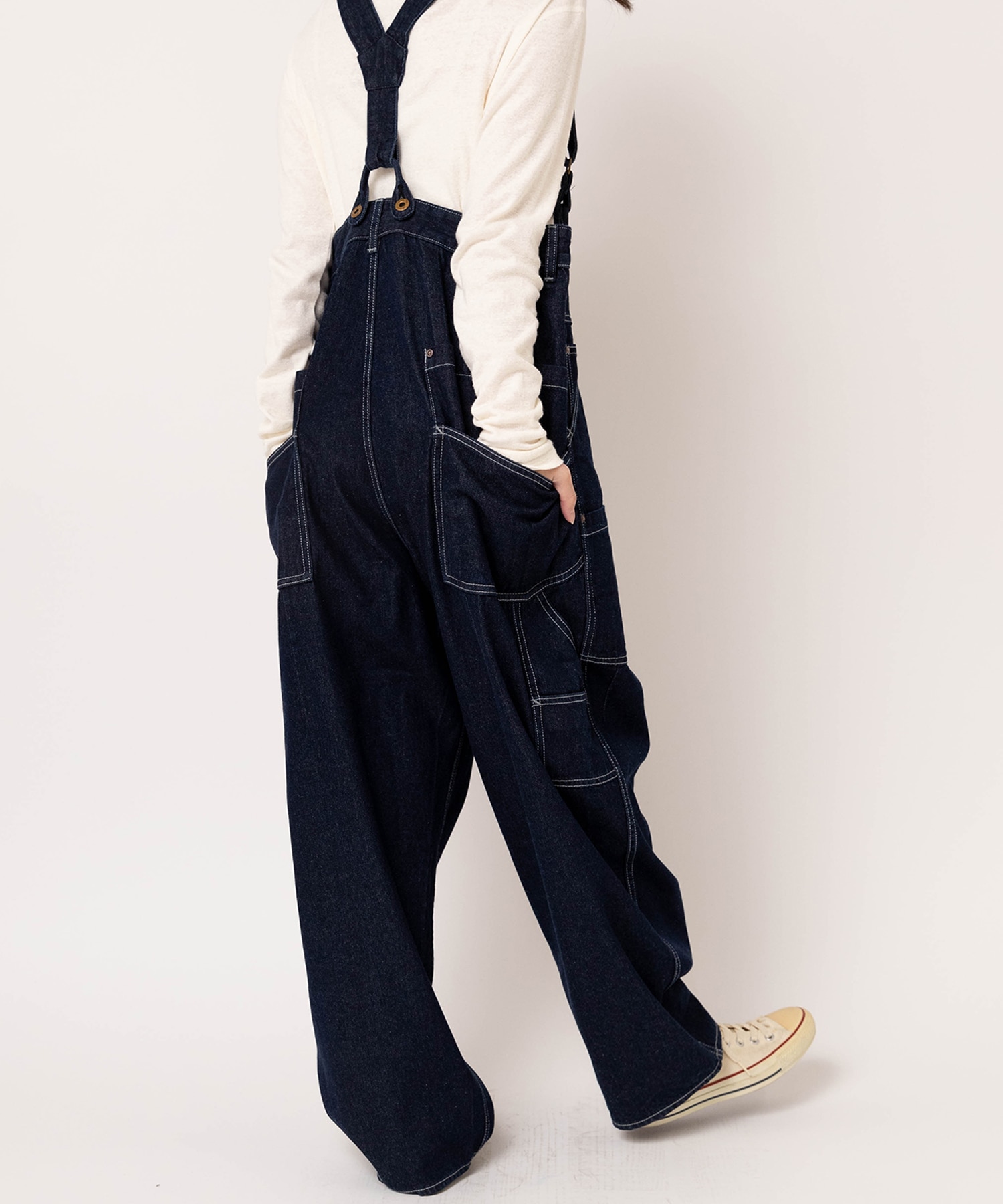 O0751 サスペンダーマルシェパンツ