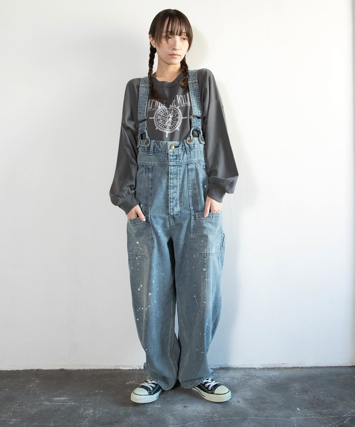 【2月中旬納期】O0751 サスペンダーマルシェパンツ