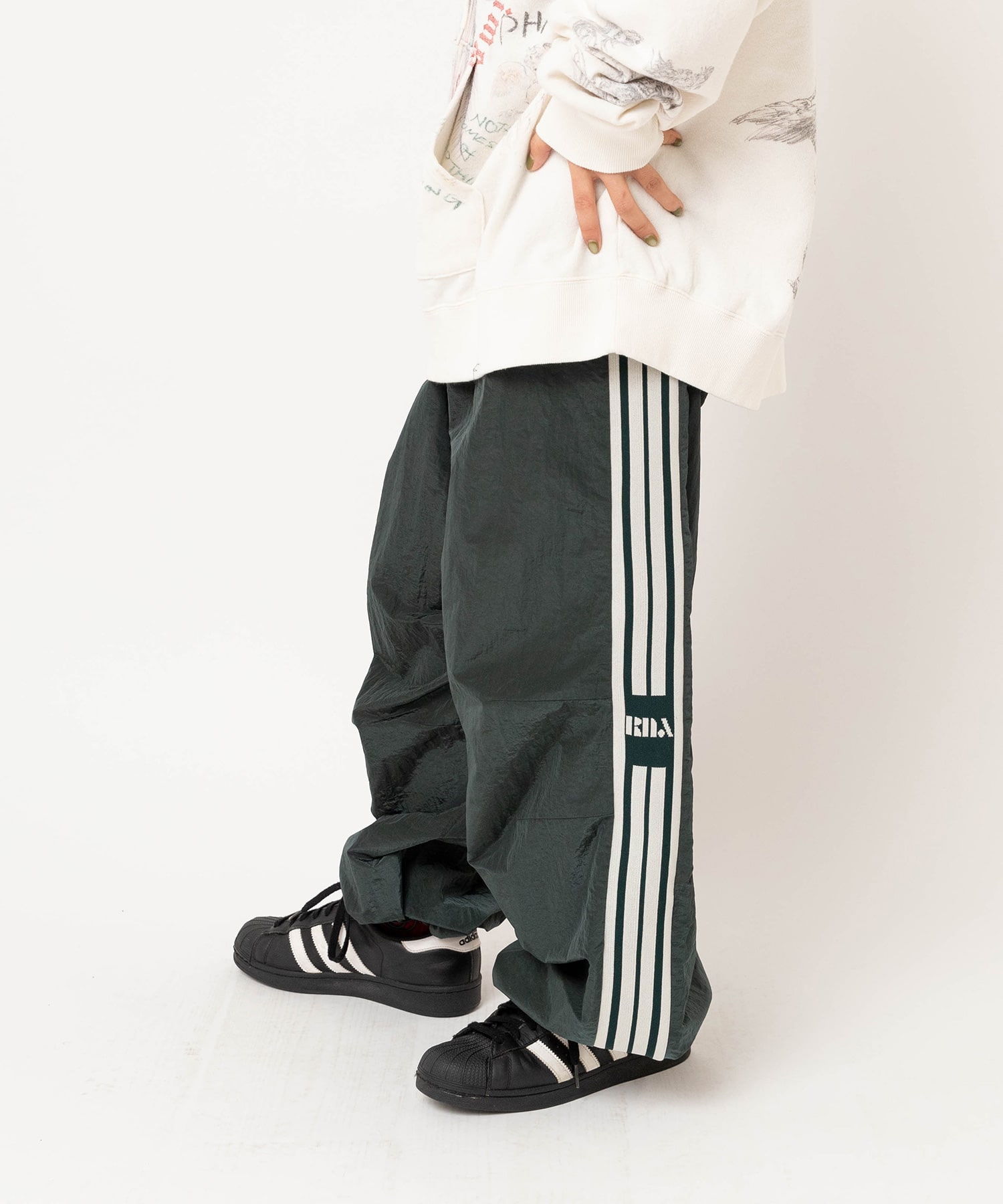 【2月上旬納期】O0752 ナイロントラックオーバーオール