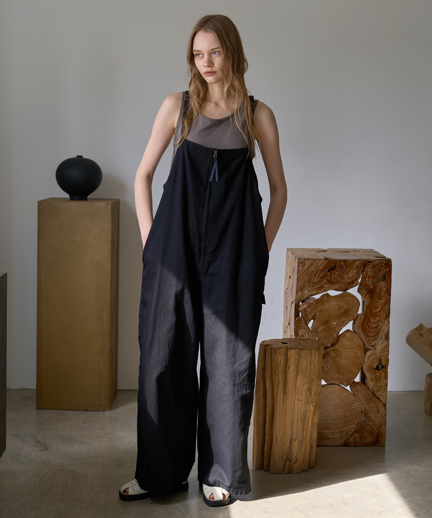 【5月上旬納期】O0757 Zipupワークオーバーオール