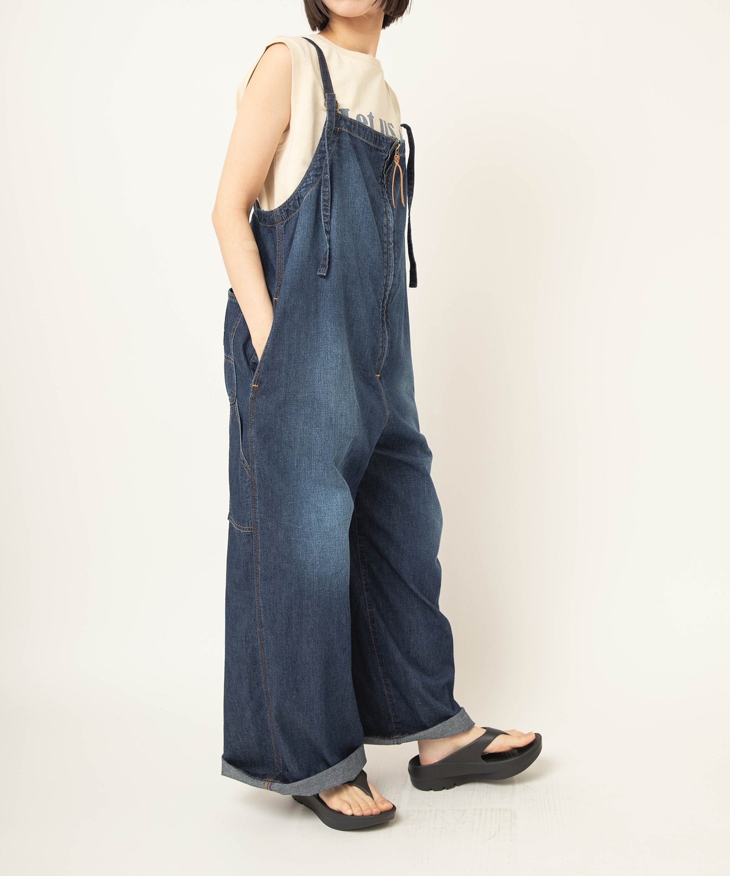 【5月上旬納期】O0757 Zipupワークオーバーオール