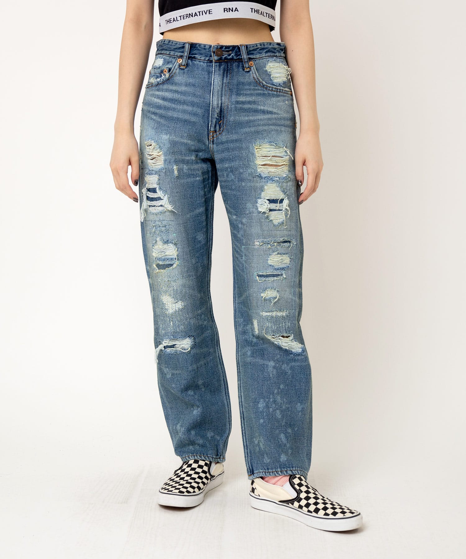 R3690 ビンテージWASHストレート