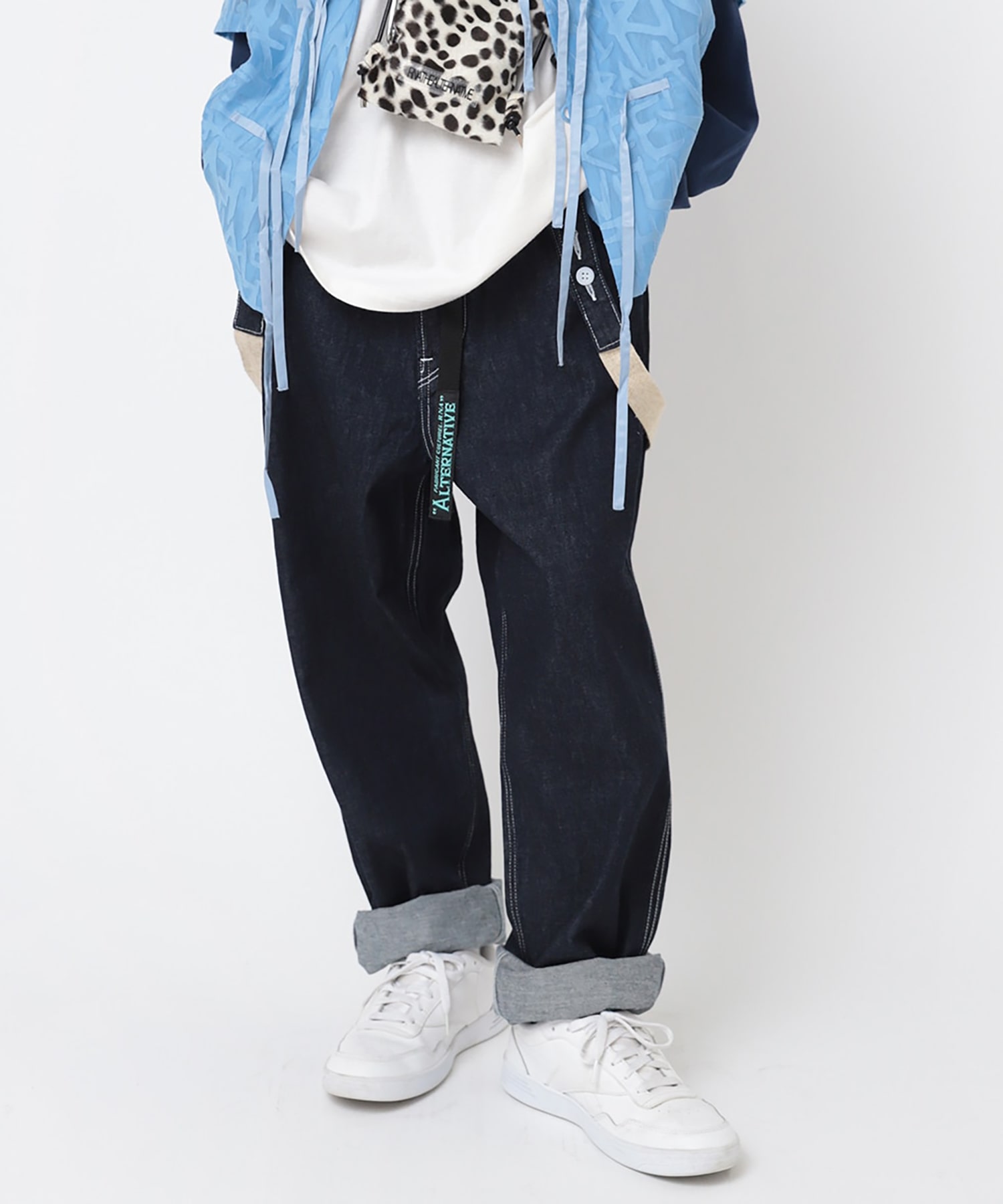 R3976 サスペンダーワークパンツ