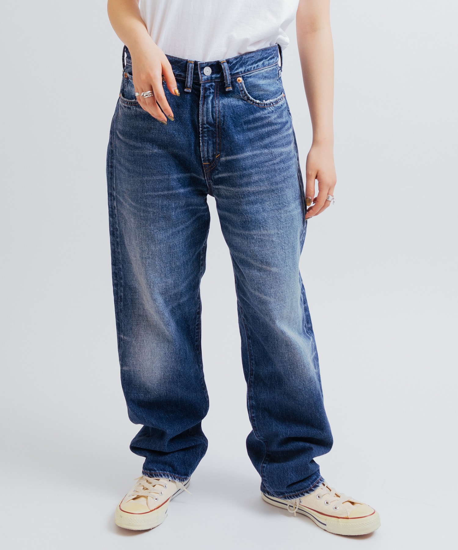 R4056 ベーシックストレートデニム