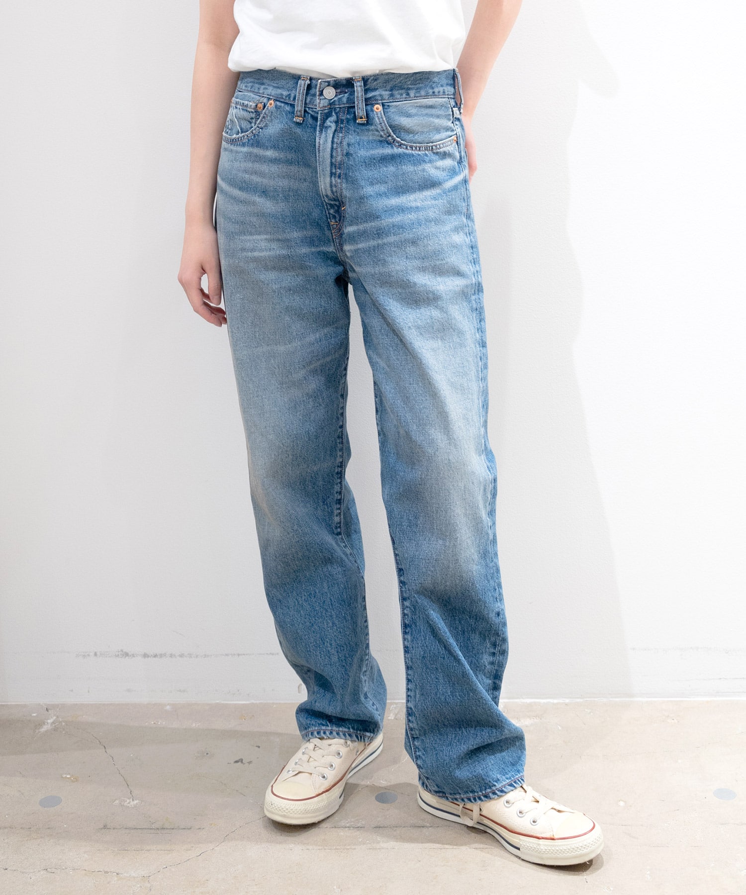 R4056 ベーシックストレートデニム