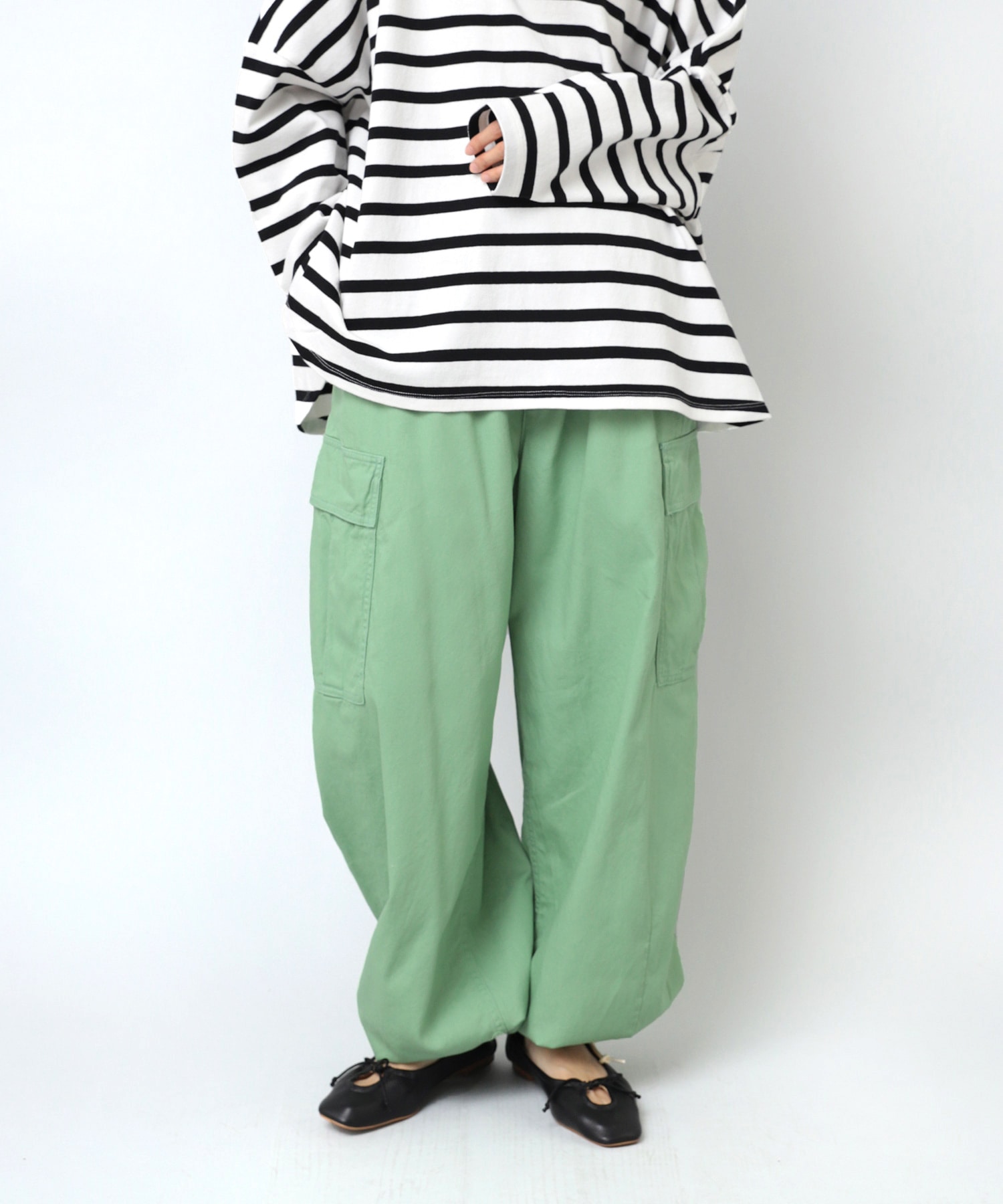 R4177 オックスパラシュートパンツ