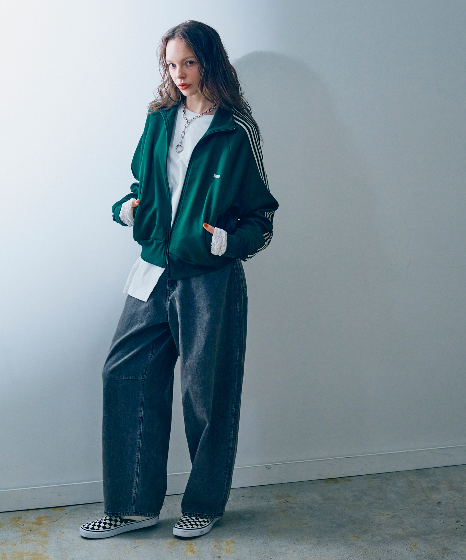 R4297 ハイライズバルーンパンツ