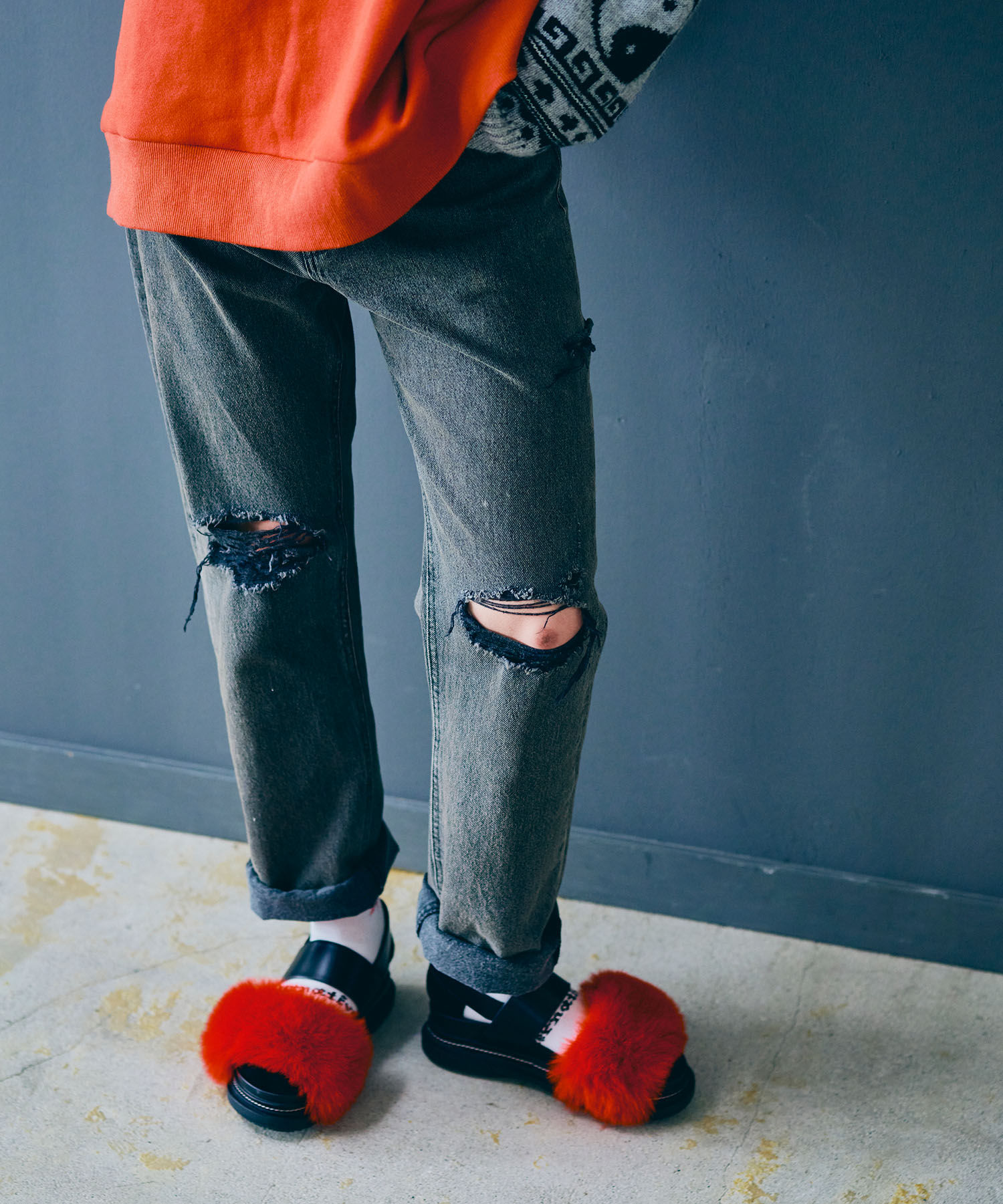 R4345 ダメージタイトストレート