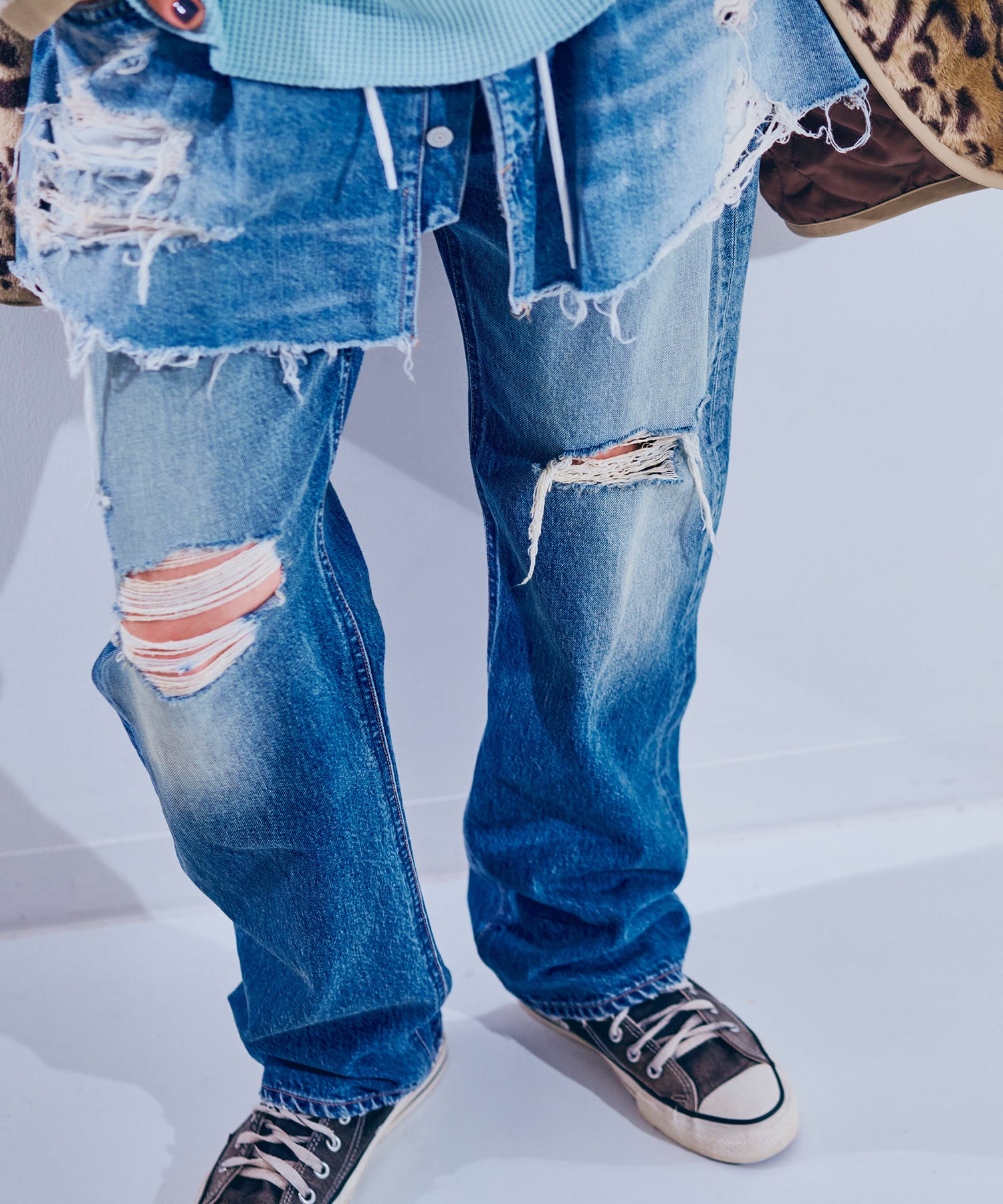 R4345 ダメージタイトストレート