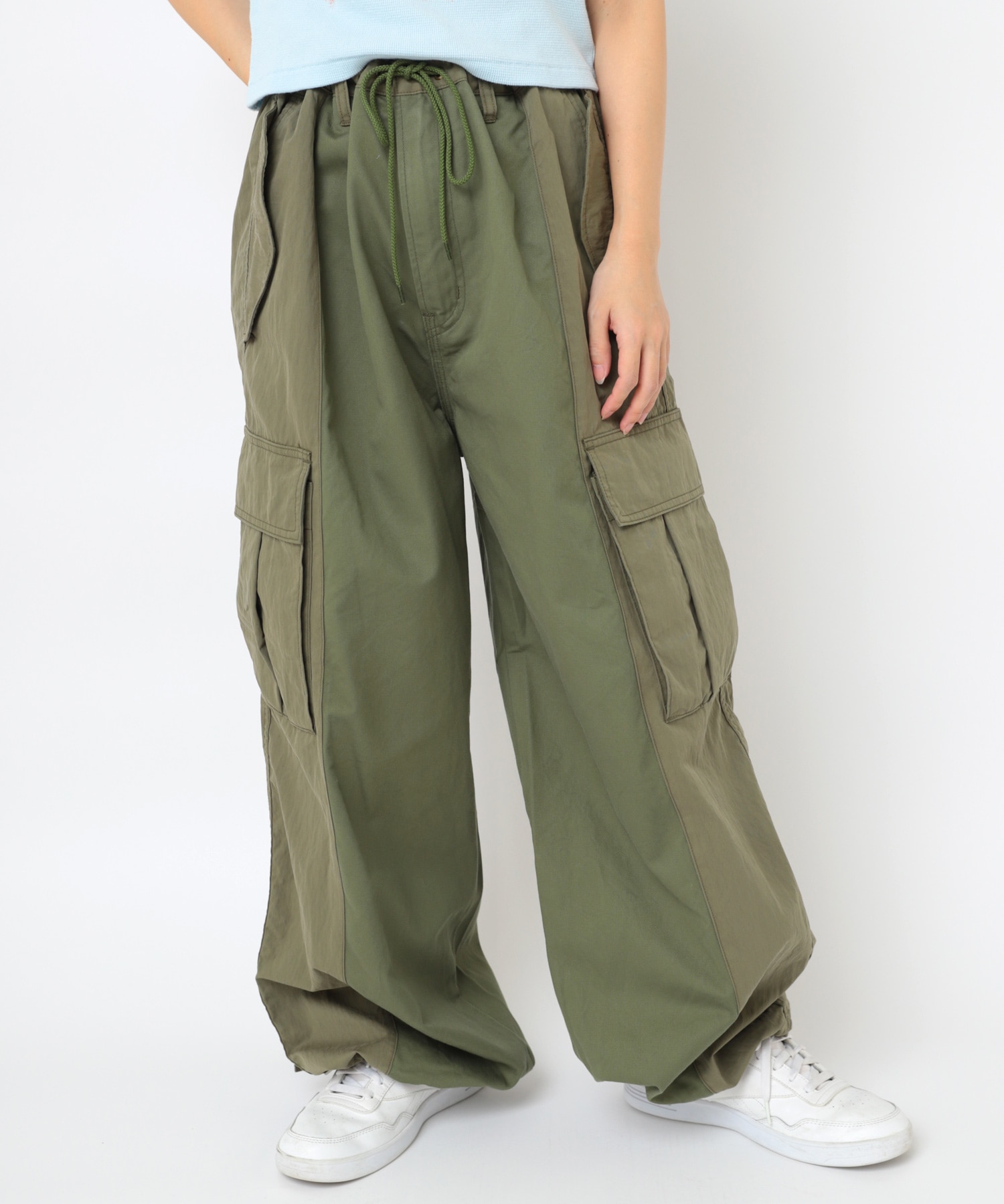 R4364 ワーク×ミリタリーリメイクパンツ