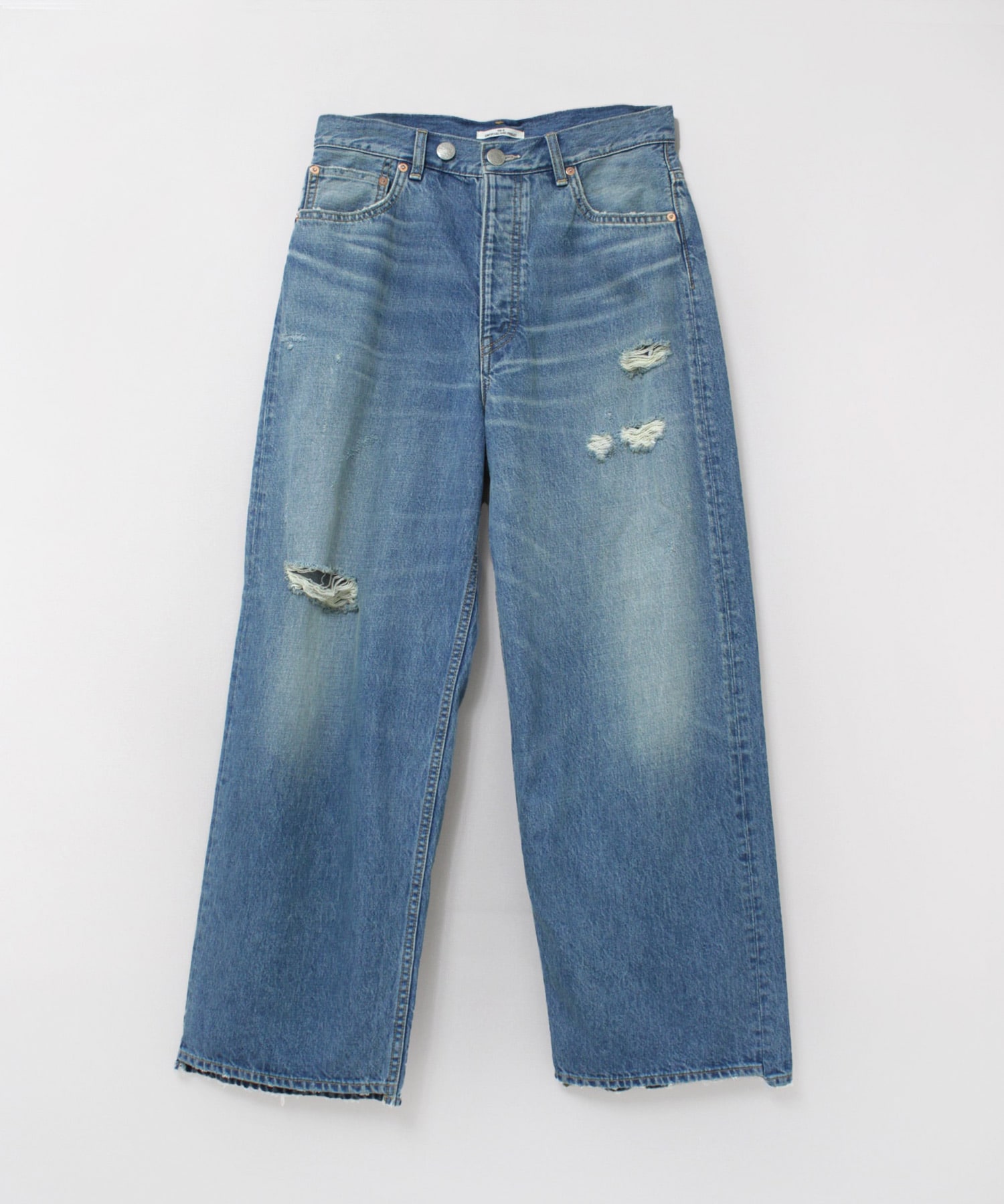 R4369 DENIM WIDE PANTS