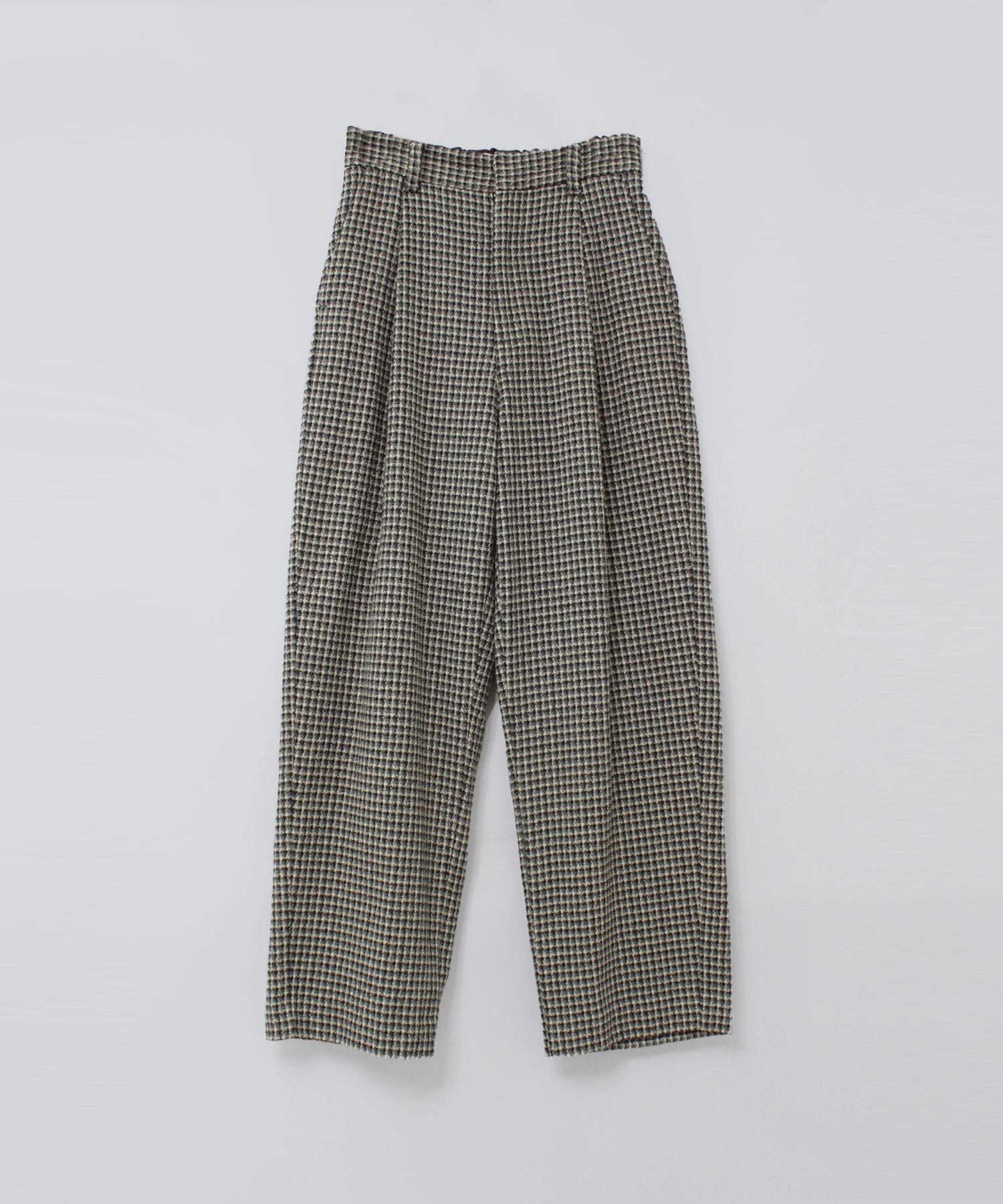 R4370 ツイードチェックトラウザー