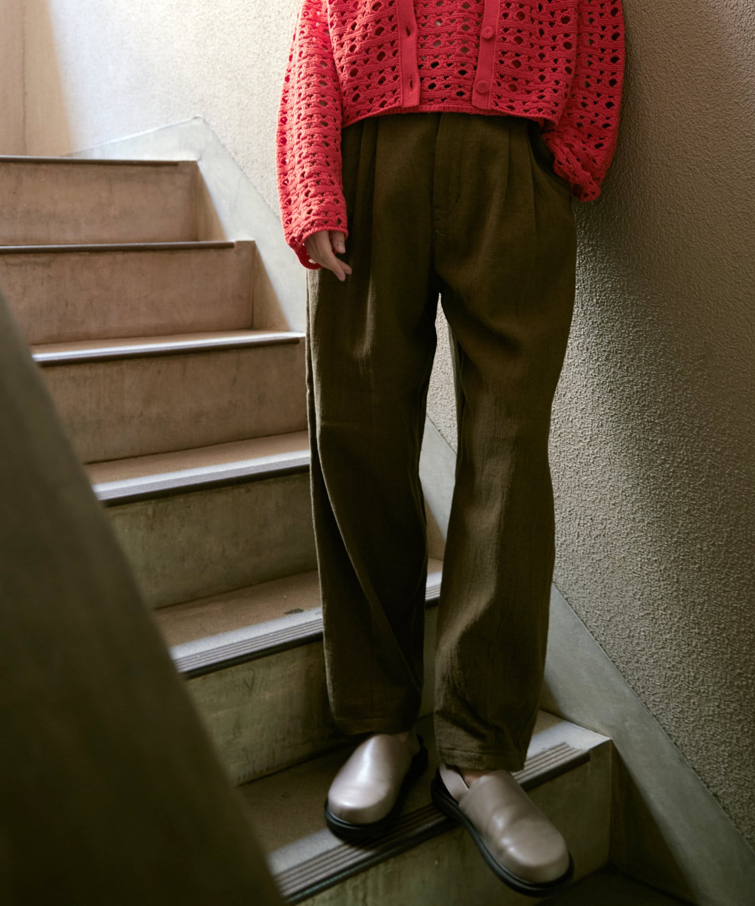 R4372 プリペラタックコクーンパンツ